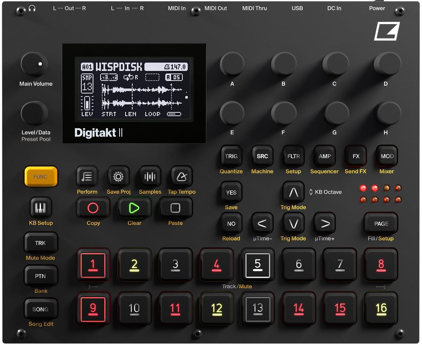 Elektron Digitakt II - Drum Machine