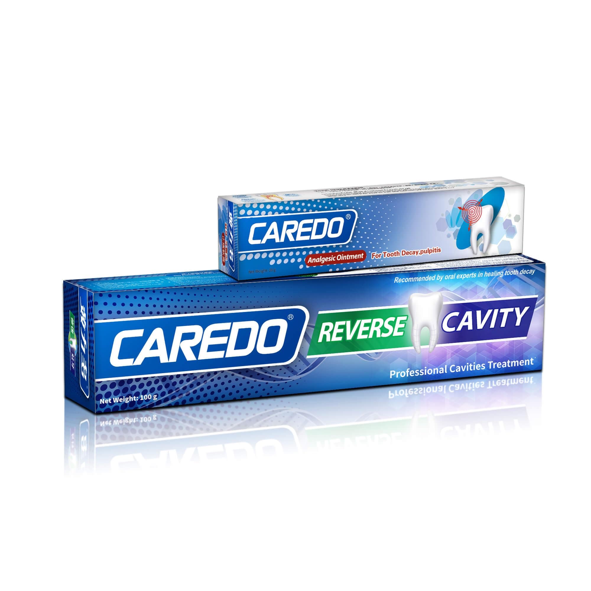 CAREDO Cavity Repair Toothpaste Set for Adults, 16g Pulpitis Ointment for Too...