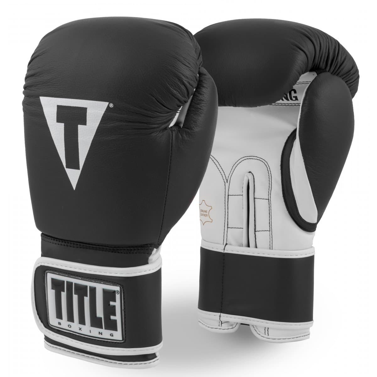 TITLE Boxing Pro Style Leather Training Gloves 3.0 - Boxing Gloves, Boxing Training Gloves, MMA Gloves, Oz Training Gloves, Kickboxing Gloves, Punching Bag Gloves, Sparring Gloves