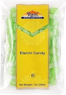 Rani Elaichi Candy 7oz (200g) ~ Indian Tasty Treats | Vegan | Gluten Friendly | NON-GMO | Indian Origin
