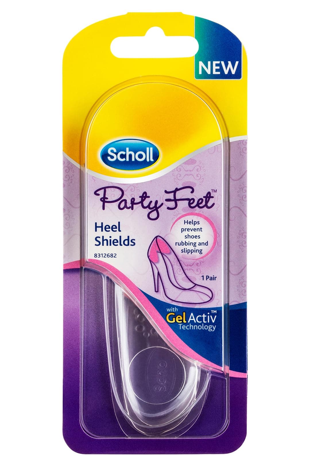 Scholl Party Feet Heel Shields