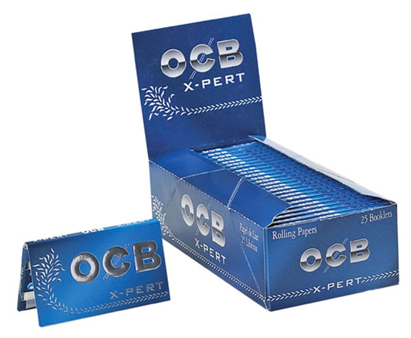 OCBX-Pert Corte Blu Double-Width Papers - 25 Books of 100 each, Part Number 001138