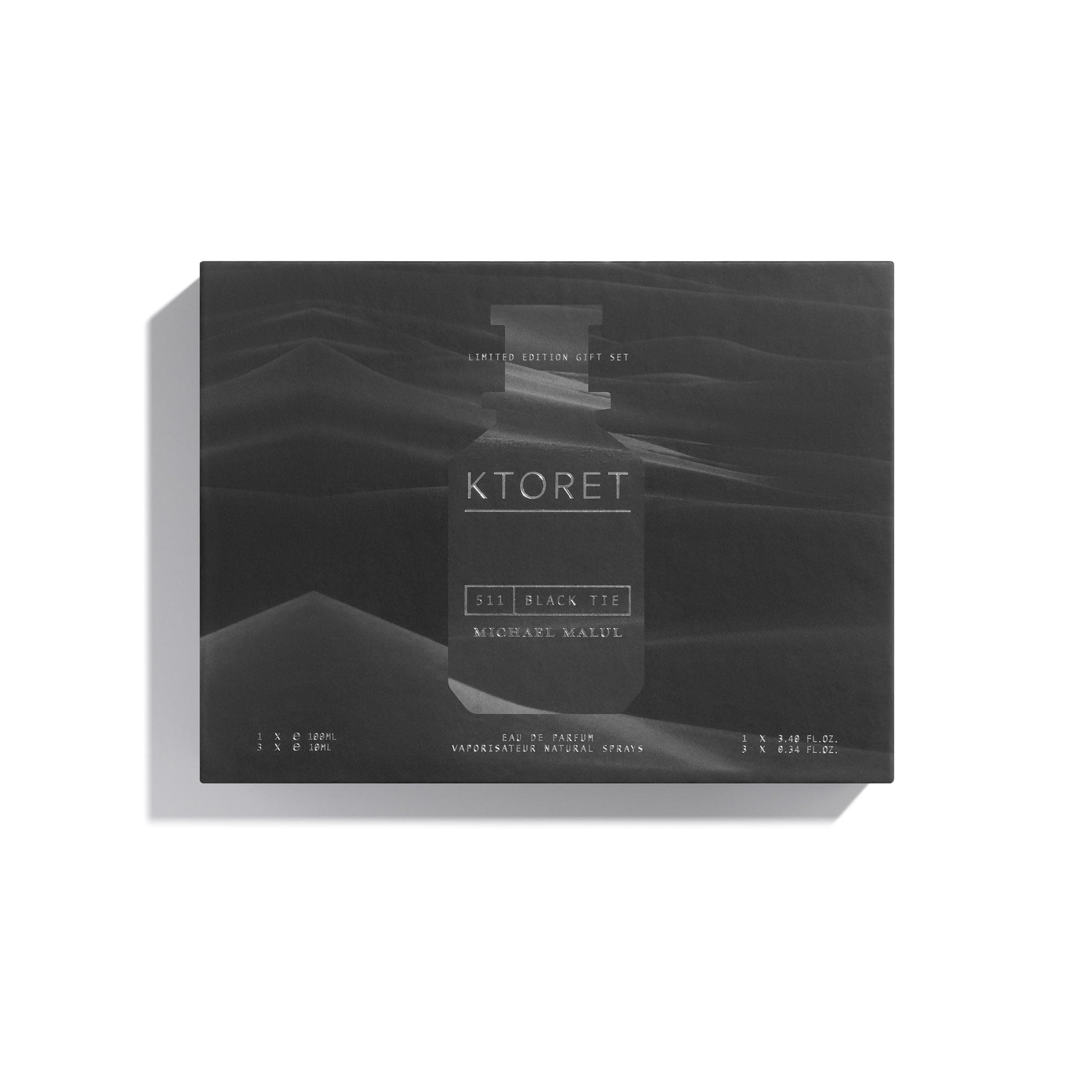 511 Black Tie Eau de Parfum Gift Set - 100ml | 10ml