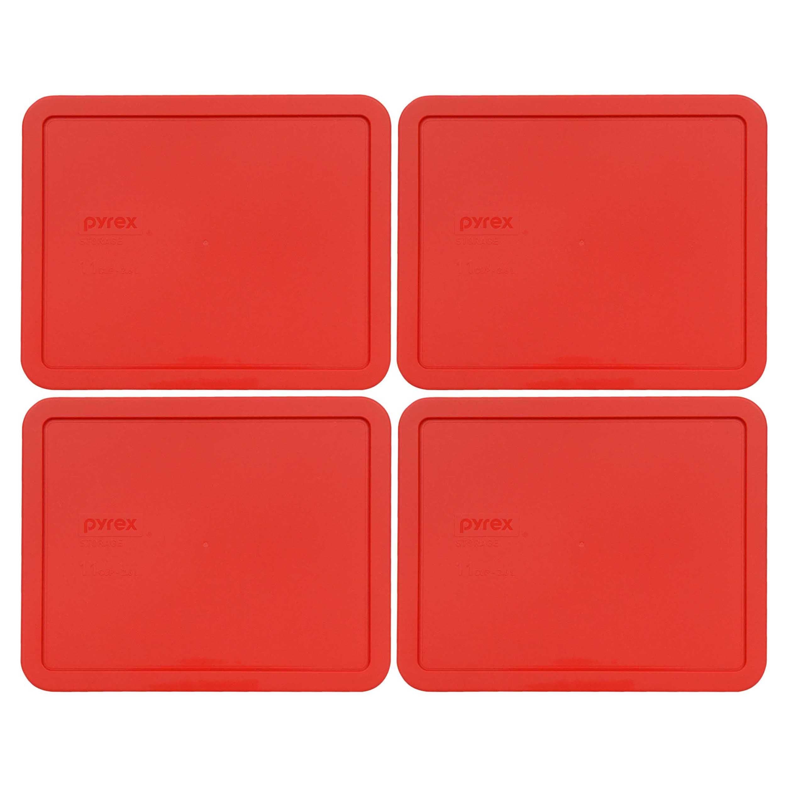 Pyrex 7212-PC 11 Cup Red Storage Lid for Glass Dish (1, Red)