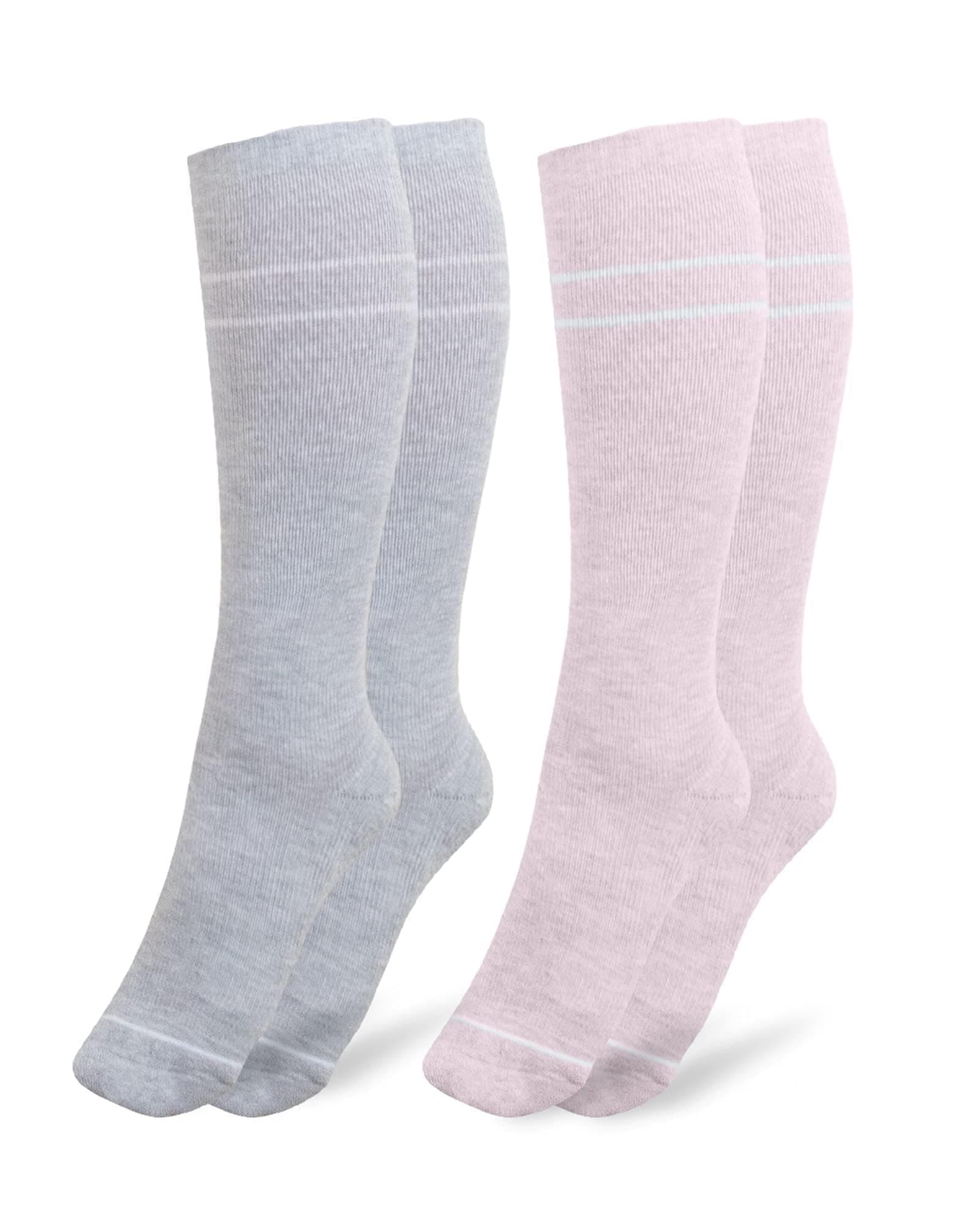 Maternity Compression Socks 2-Pack | 20-30 mmHg Compression Socks for Pregnancy