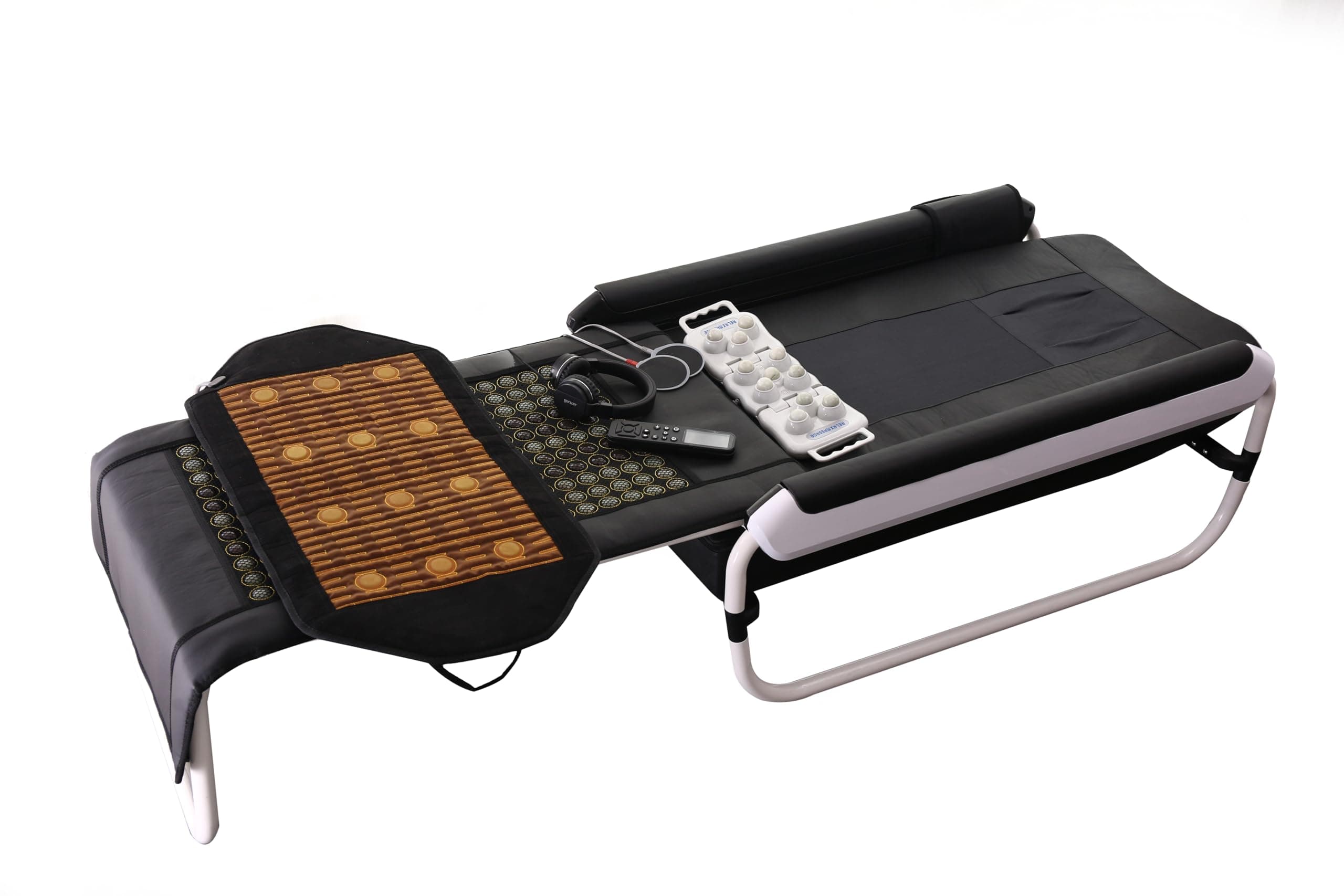 Far Infrared Jade Roller Automatic Thermal Therapy Massage Table Bed for Spinal Care Management Spinal Traction Decompression