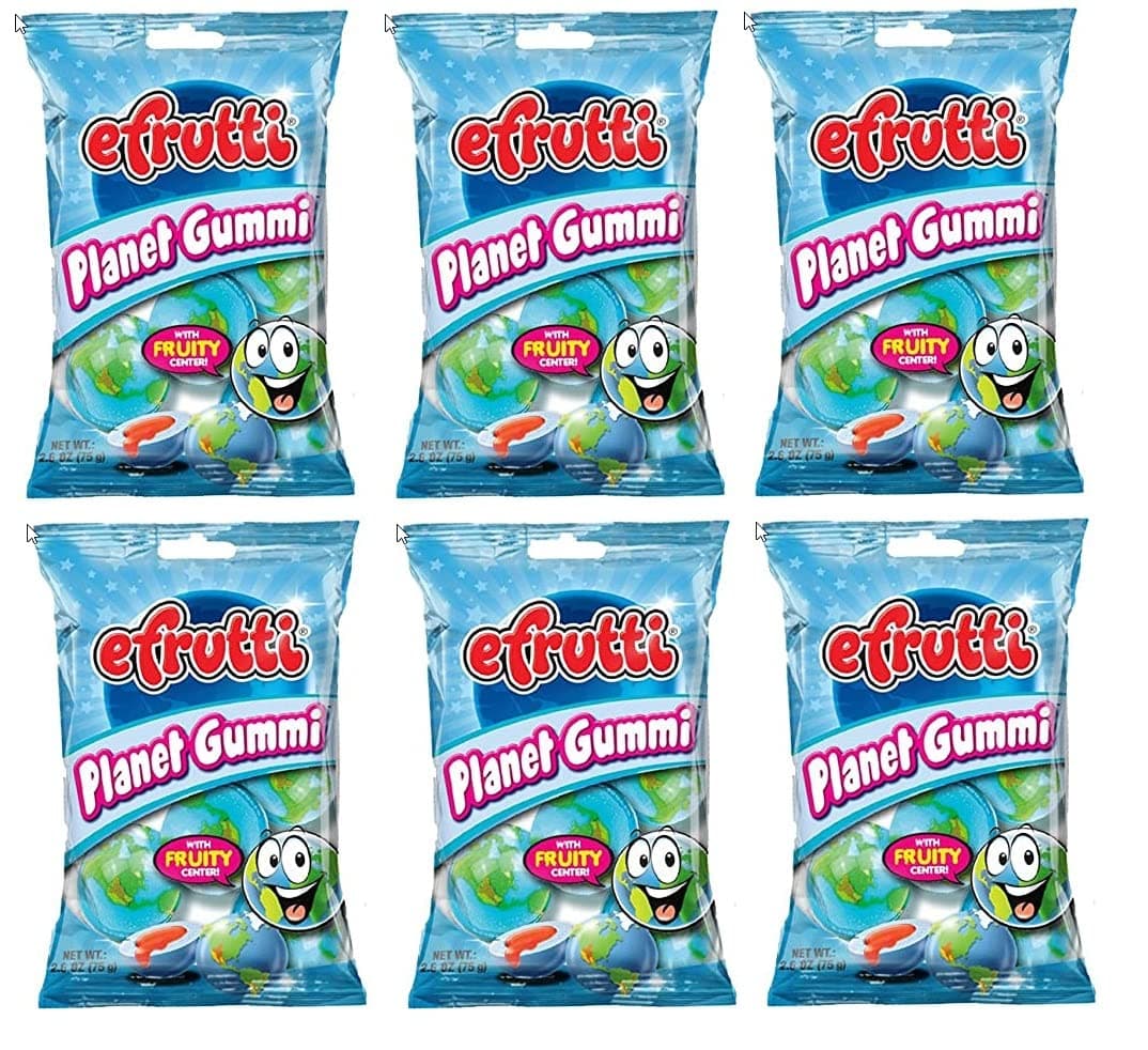Planet Gummi - Gummy Candy - 2.6 OZ (6 Pack)