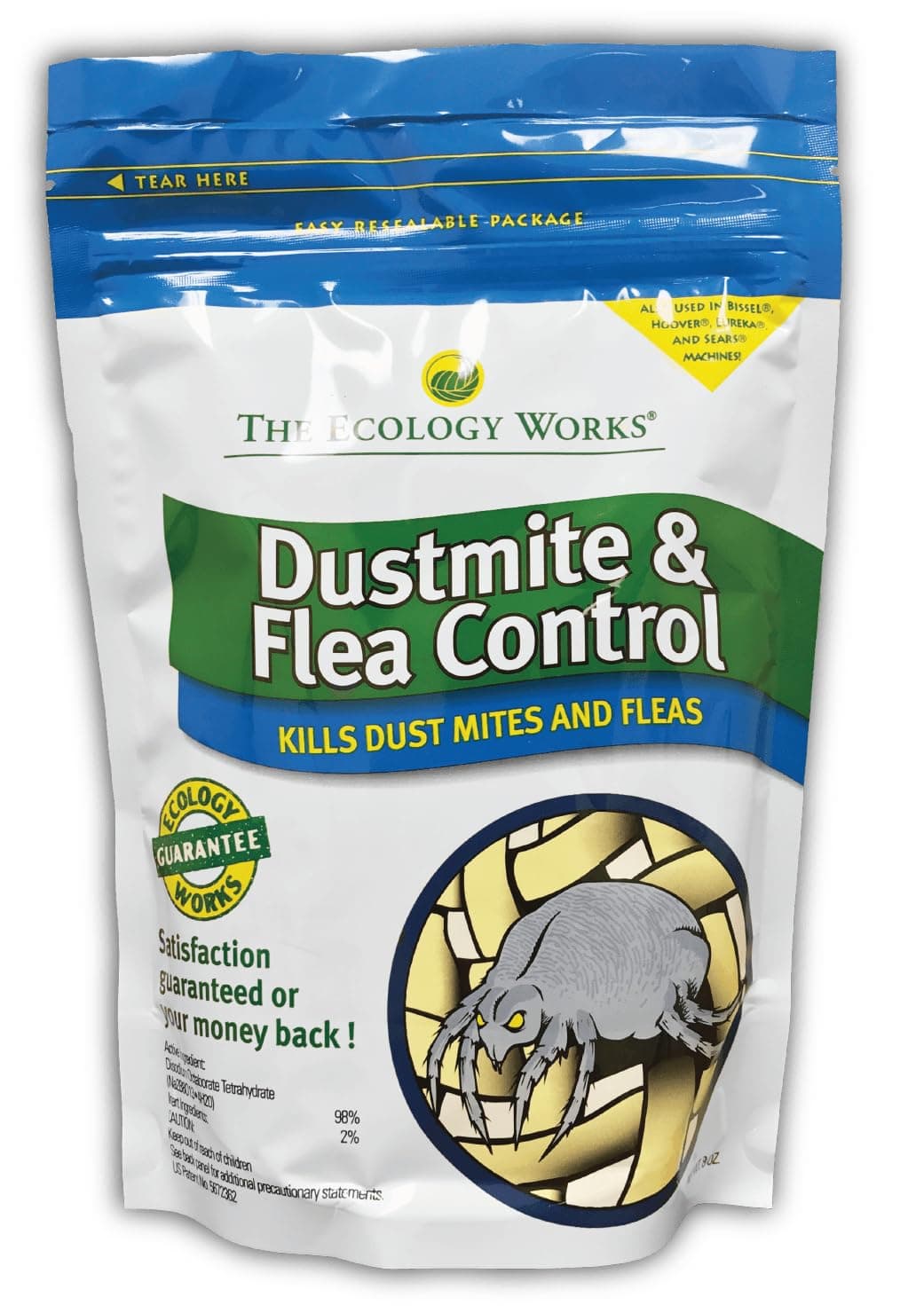 The Ecology Works - Dust Mite and Flea Control 2 lbs