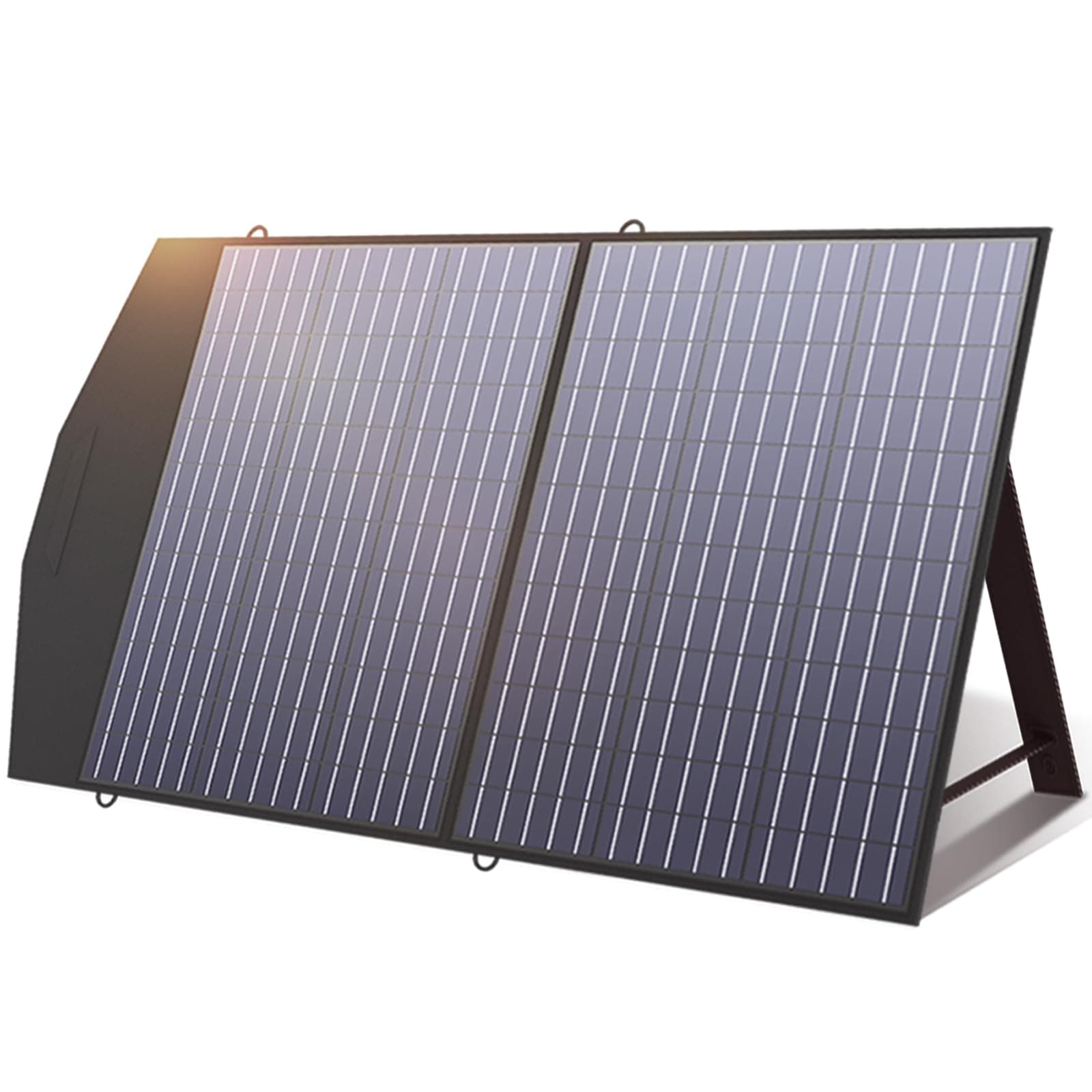 ALLPOWERS SOLAX SE100 100W Portable Solar Panel,High-Efficiency 23%-25% Monocrystalline Folding Solar Charger for Solar Generator,Camping&RV,12V/24V Compatible,IP68 Waterproof