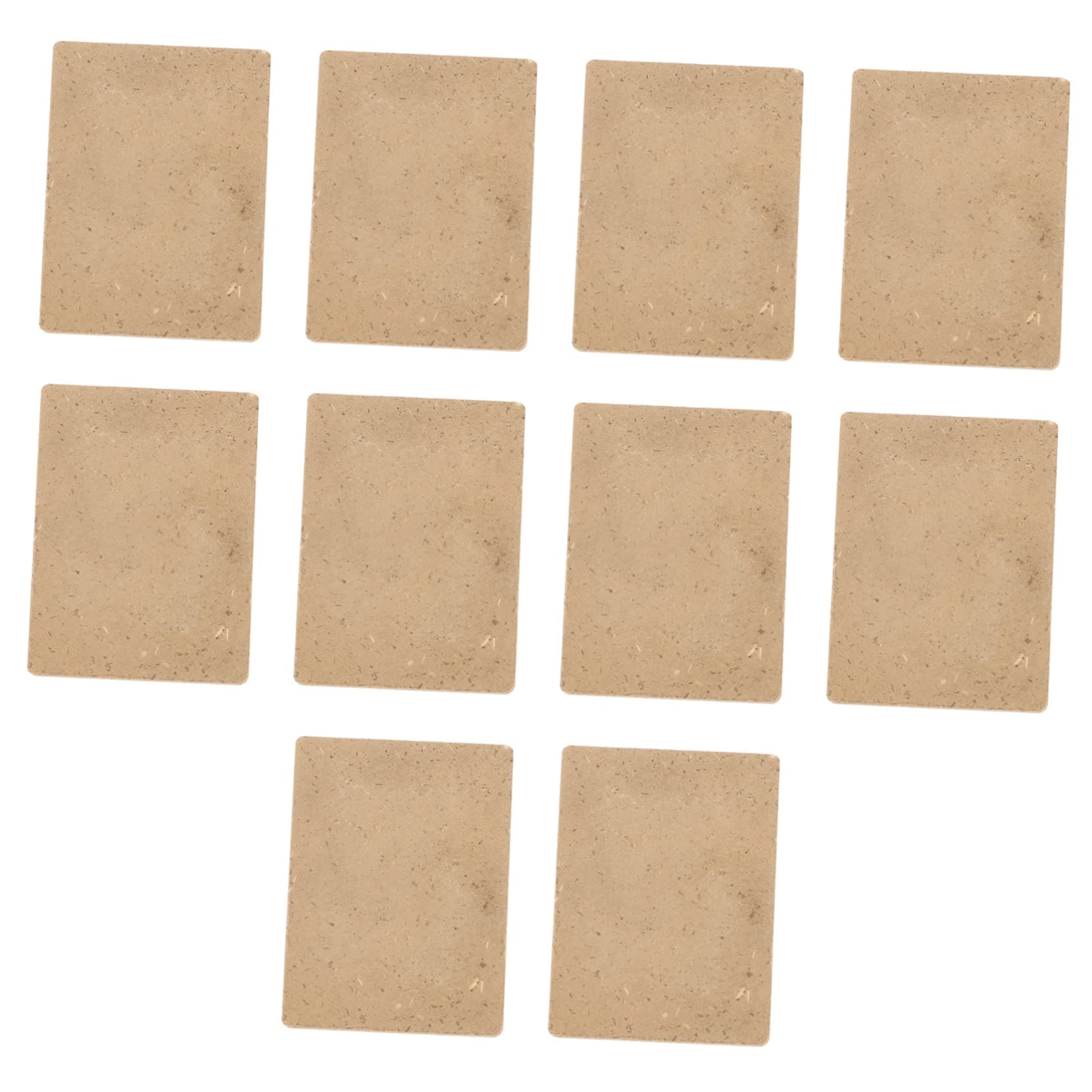 LABRIMP 10pcs moxa cake Useful Moxas Cake Knee Patch Square Moxas Moxibustion Moxa Cones neck muscle Cervical Vertebra Patch cervical spine massager Chinese Mugwort Cakes tub household