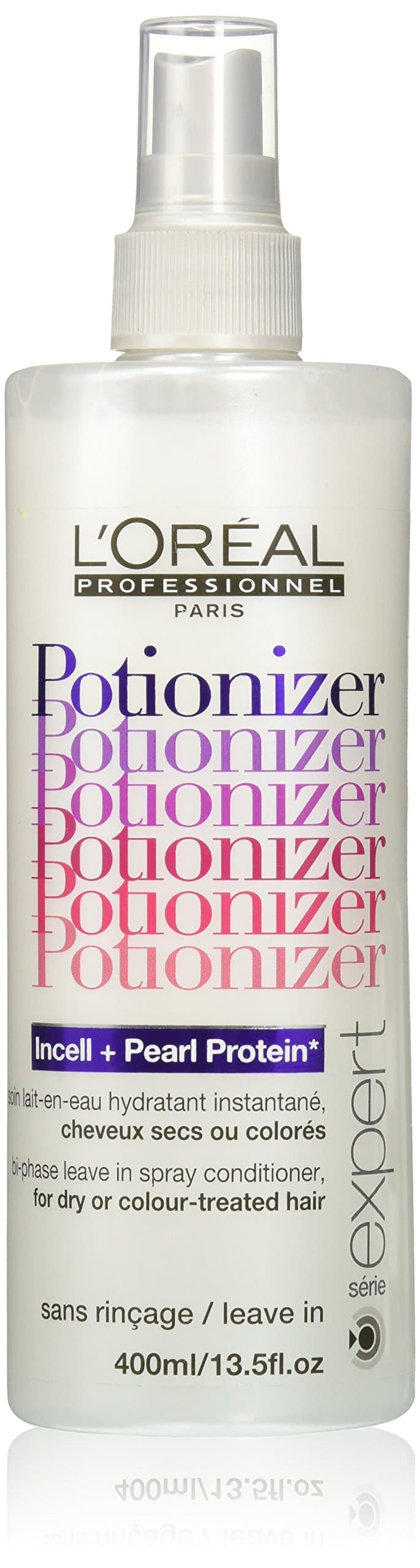 L'Oreal Potionizer Bi-Phase Leave In Spray Conditioner, 13.5 Ounce