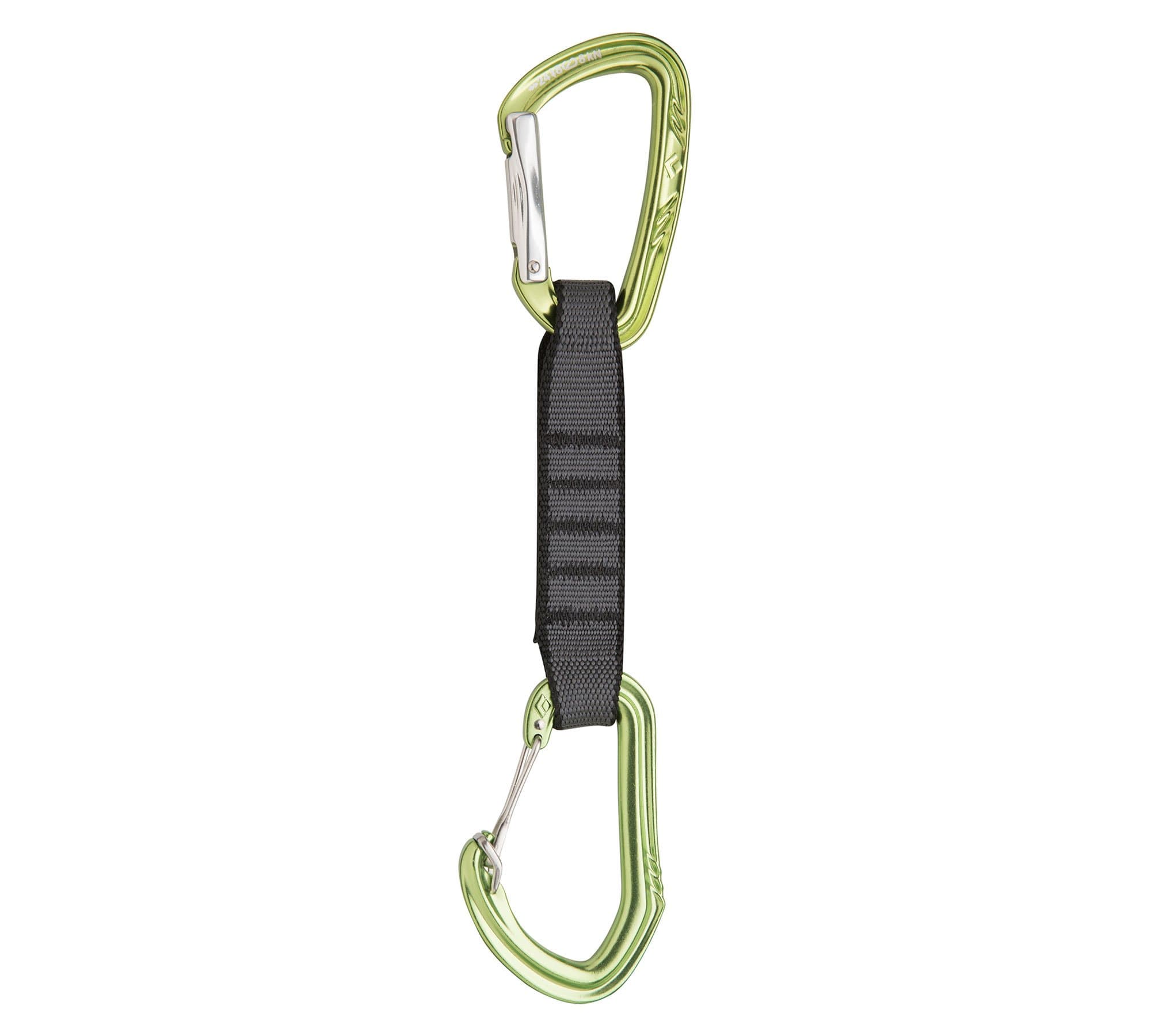 Black Diamond Livewire Quickdraw, 12cm, Envy Green/Nitron