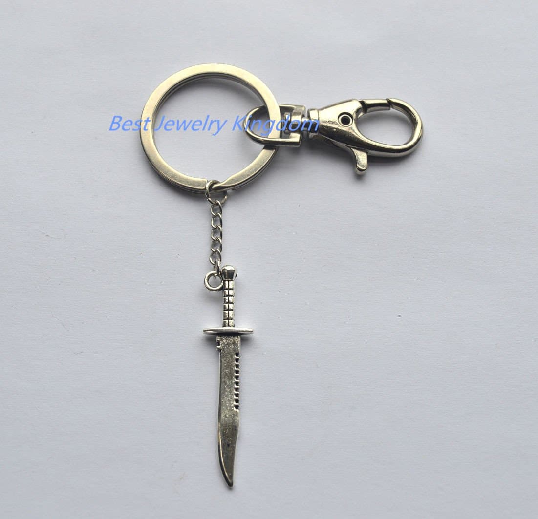 Katana Keychain, Sword Keyring,Sword Gift,Father gift