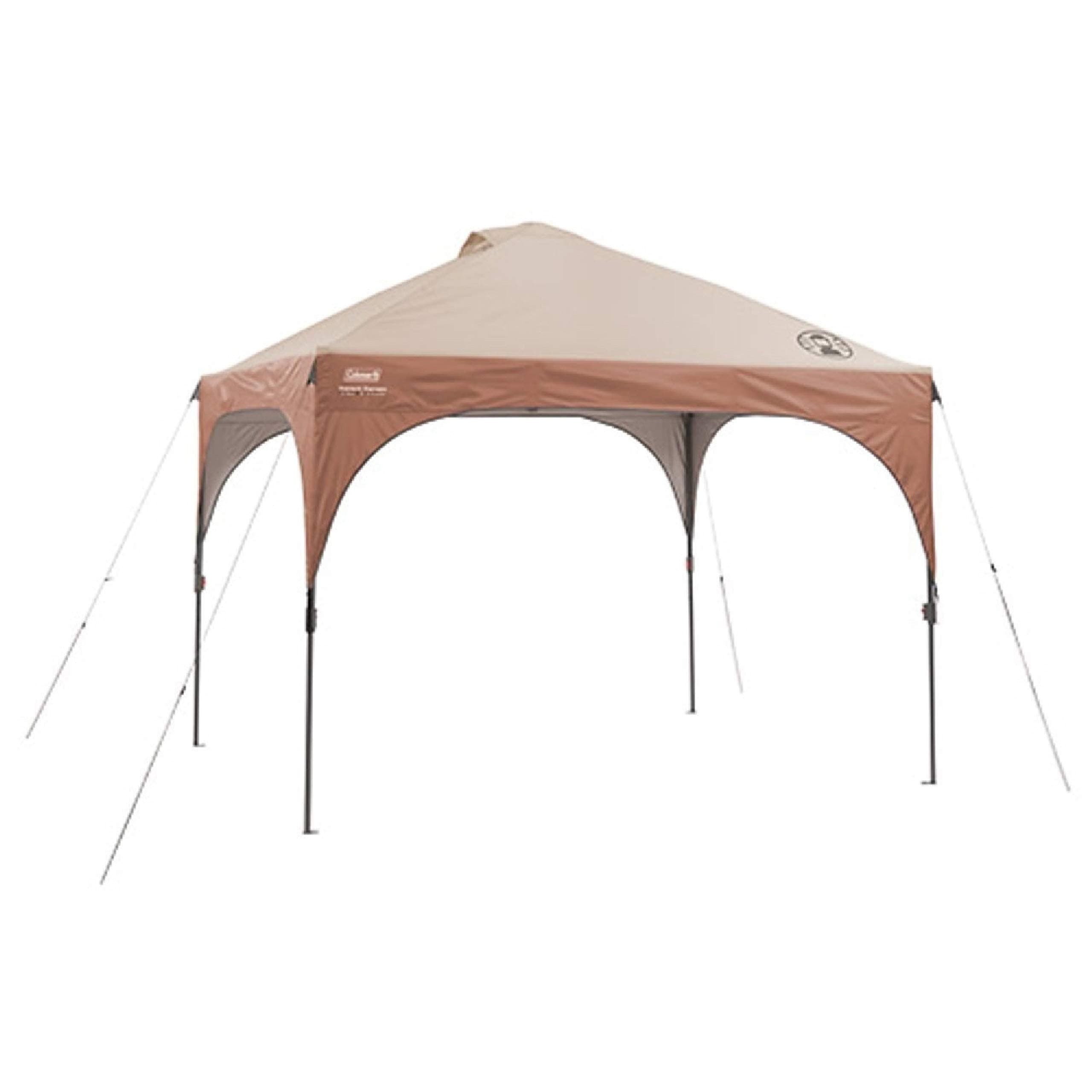 Coleman Instant Canopy Tent with LED Lighting System, 10 x 10 Feet