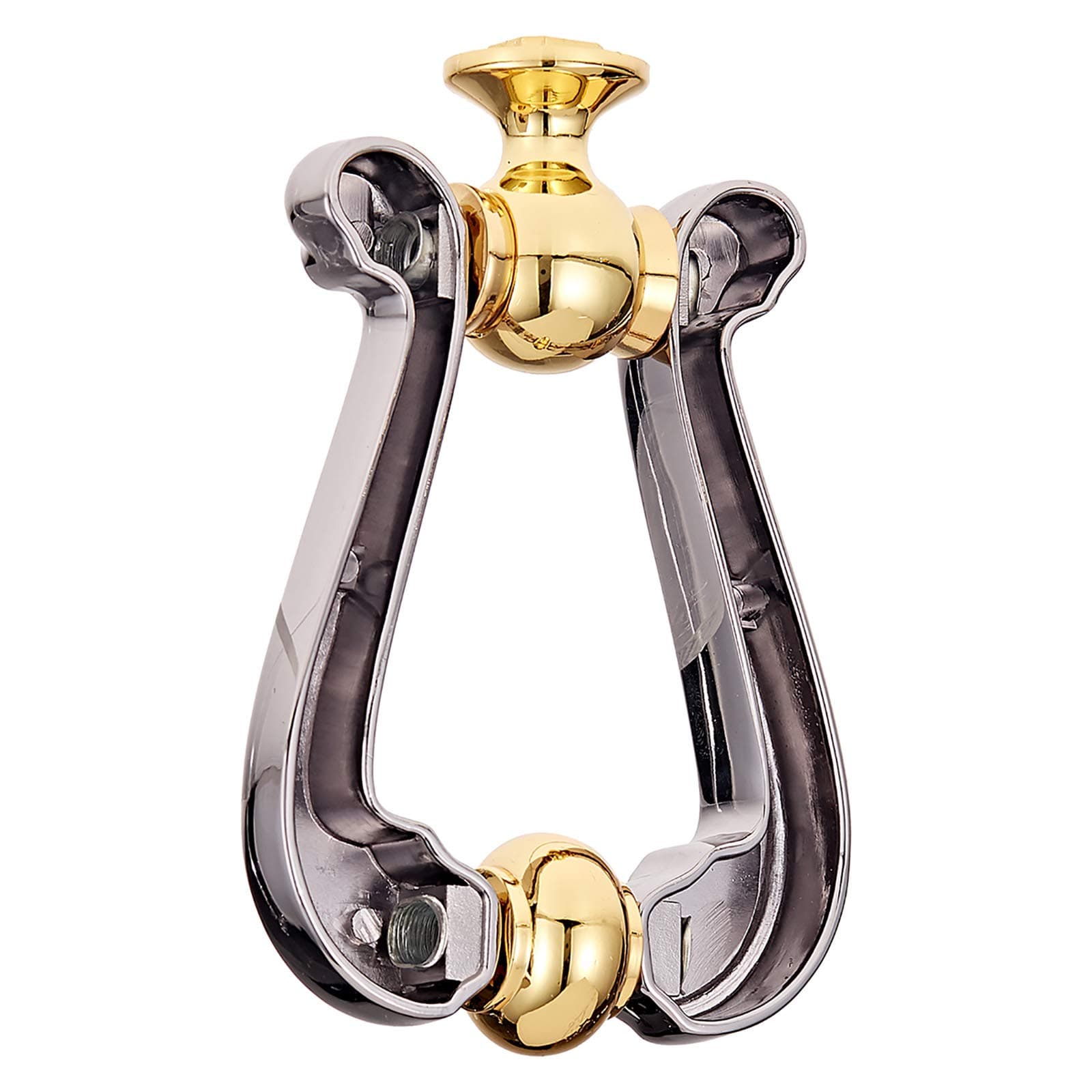 AcsDoor Knocker, Black And Gold