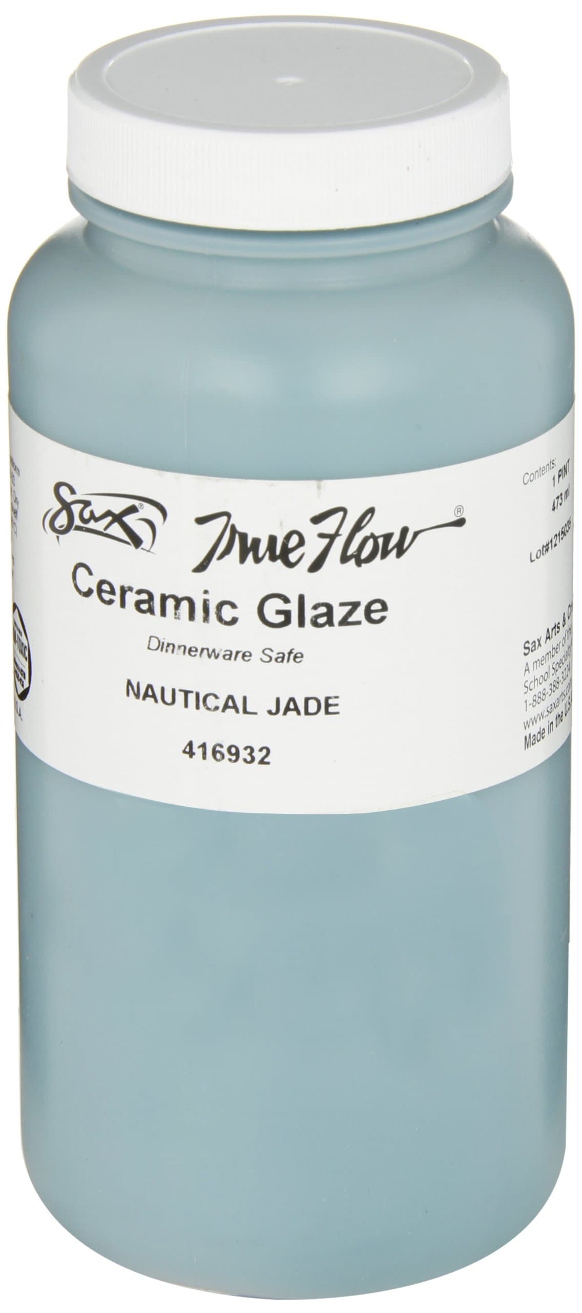 True Flow Gloss Glaze - 1 Pint - Nautical Jade