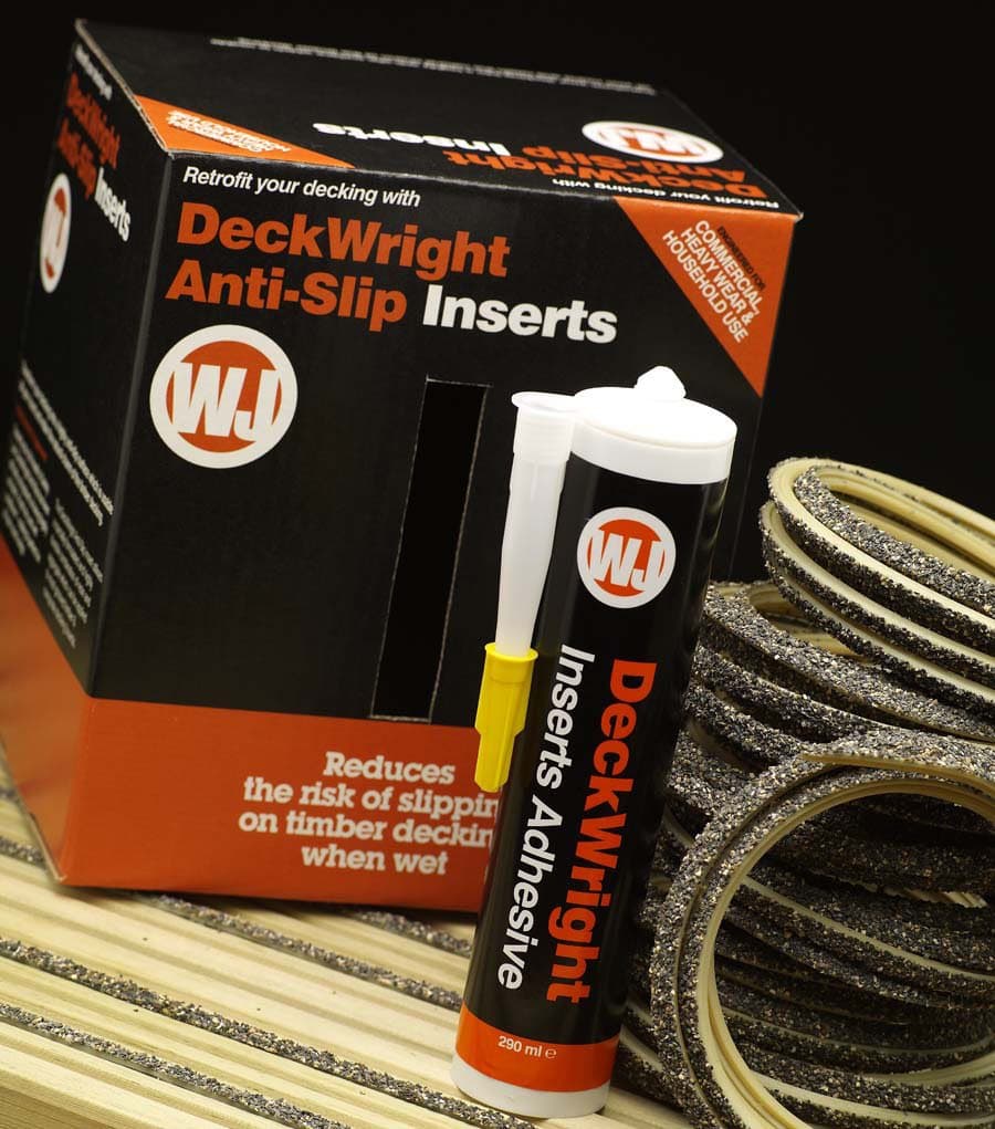 25 metre Anti-Slip Insert Strips Box Kit for Timber Decking