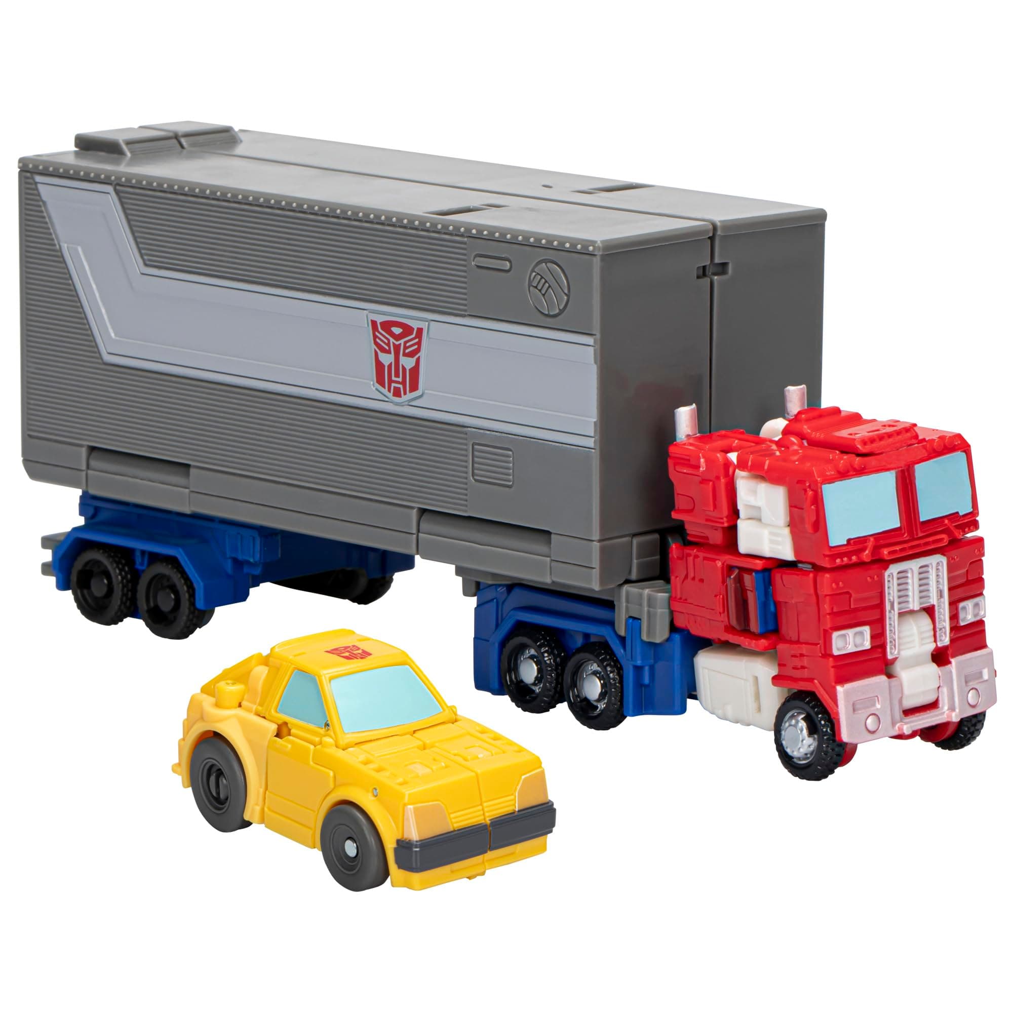 Transformers Toys Legacy Evolutions Core Class Optimus Prime & Bumble Beat Toy, 3.5" Action Figure for Boys and Girls Ages 8+