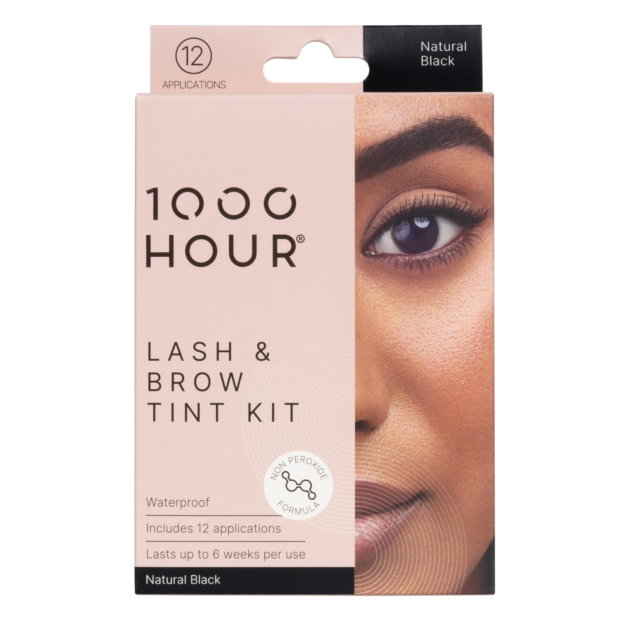 1000 Hour Lash & Brow Dye Kit - Black