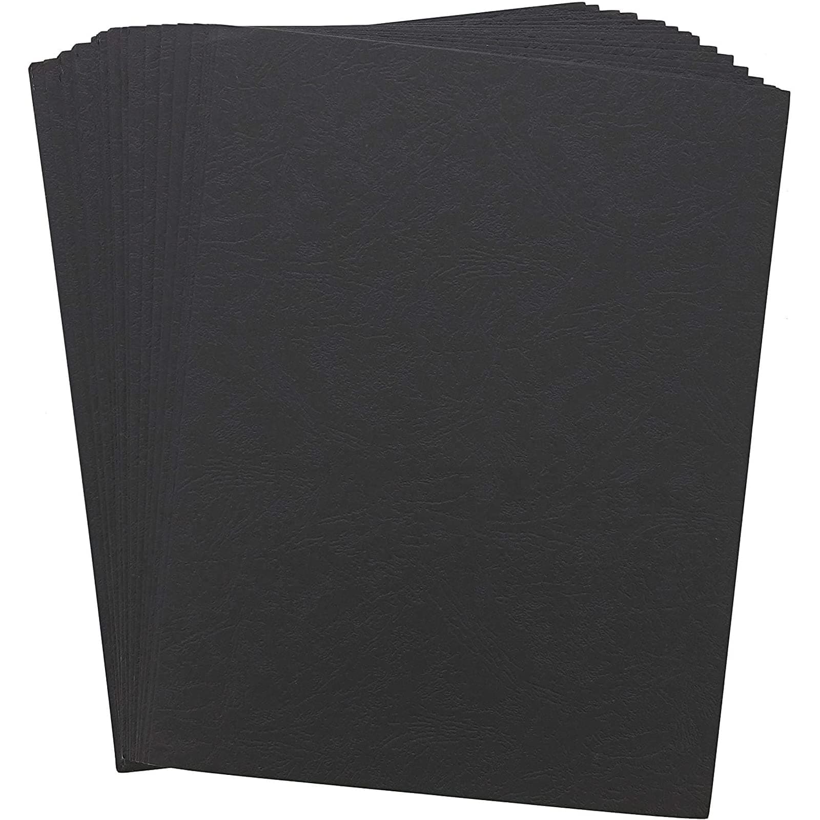 Paper Junkie Binding Presentation Covers (100 Count), Black