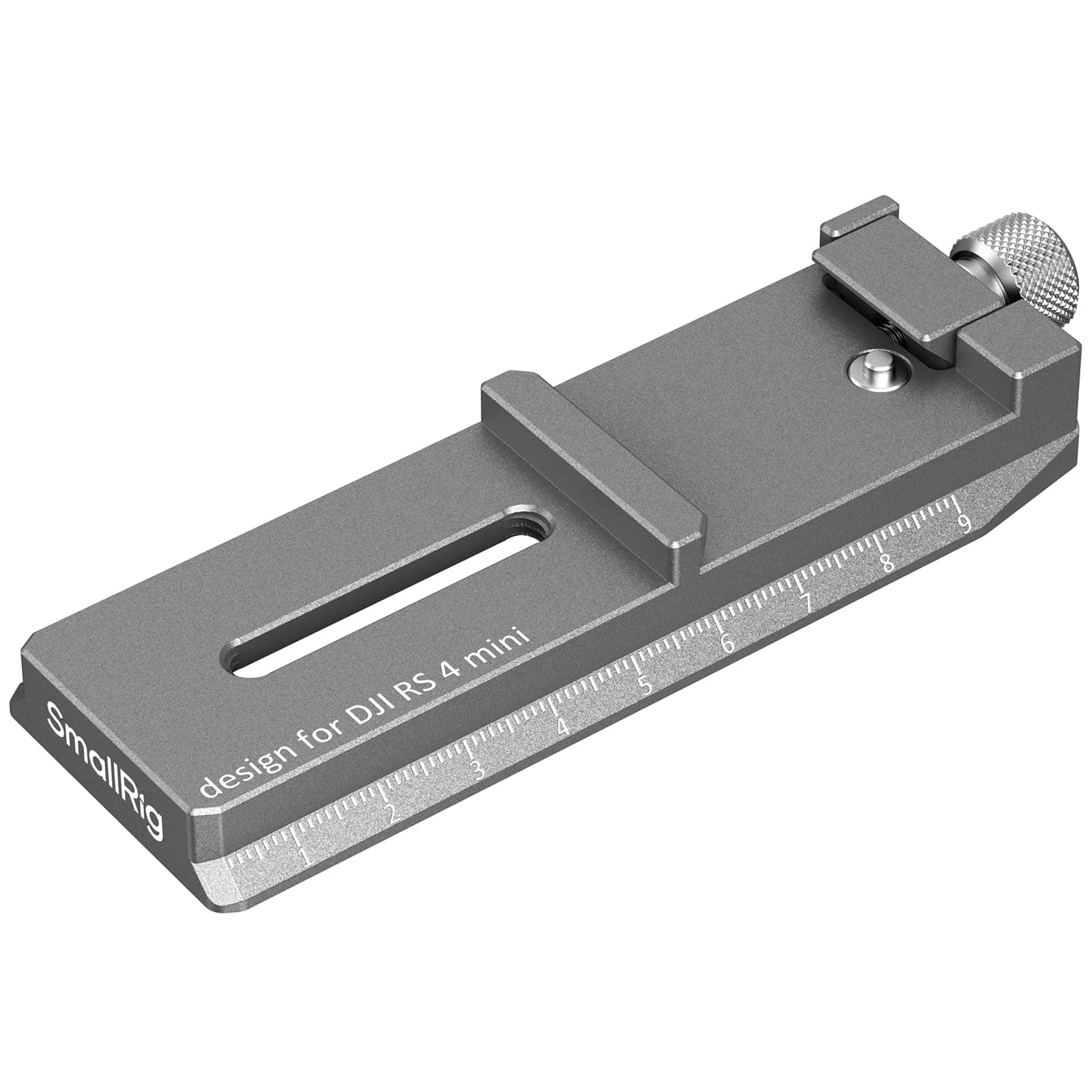 4.6'' Quick Release Plate Adapter for Arca-Swiss for DJI RS 4 Mini Gimbal, Anti-Drop Design and Quick Assembly - 5336