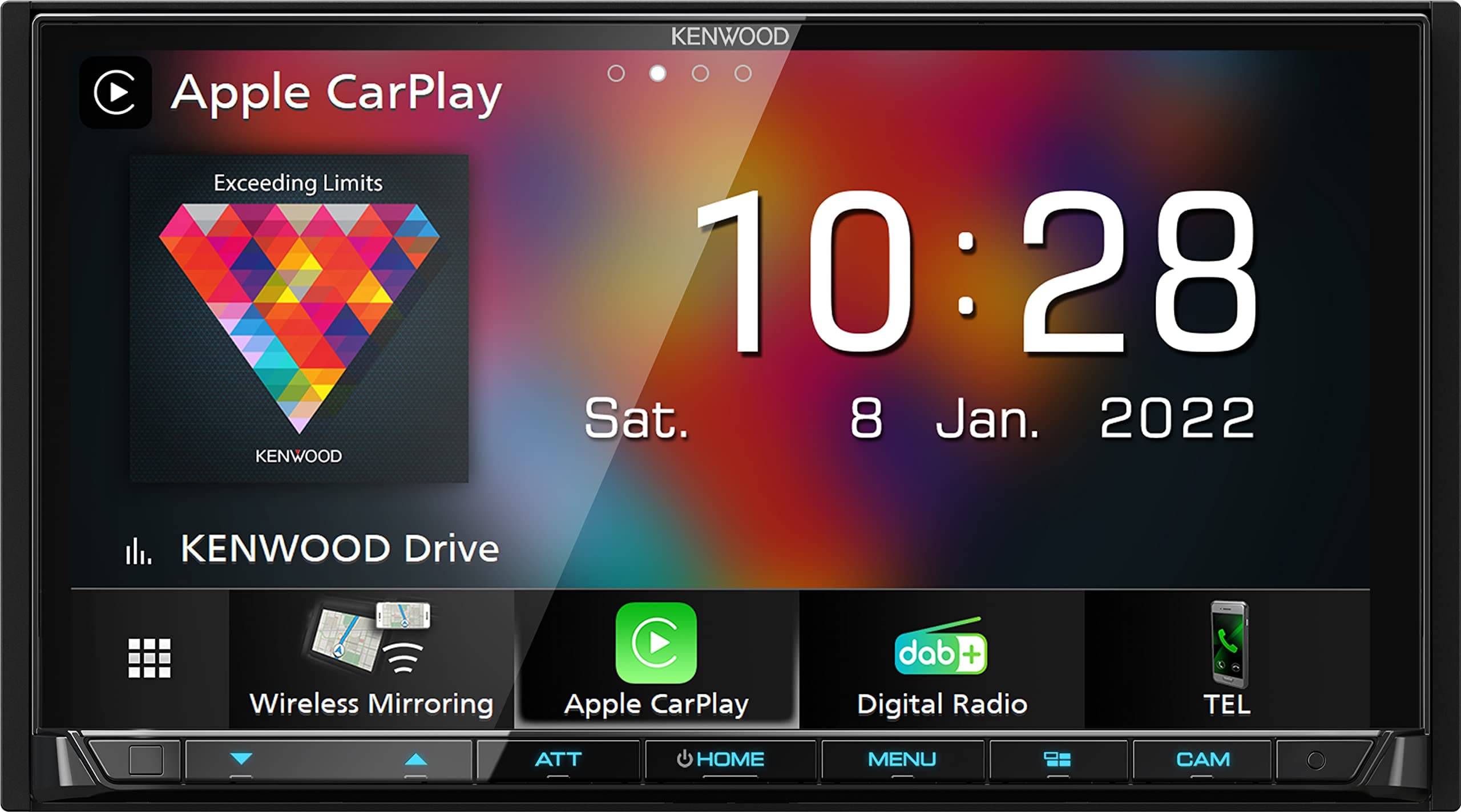 DMX8021DABS - 2-DIN | DAB+ | Bluetooth | Kabellos Android Auto und Apple CarPlay | | Autoradio