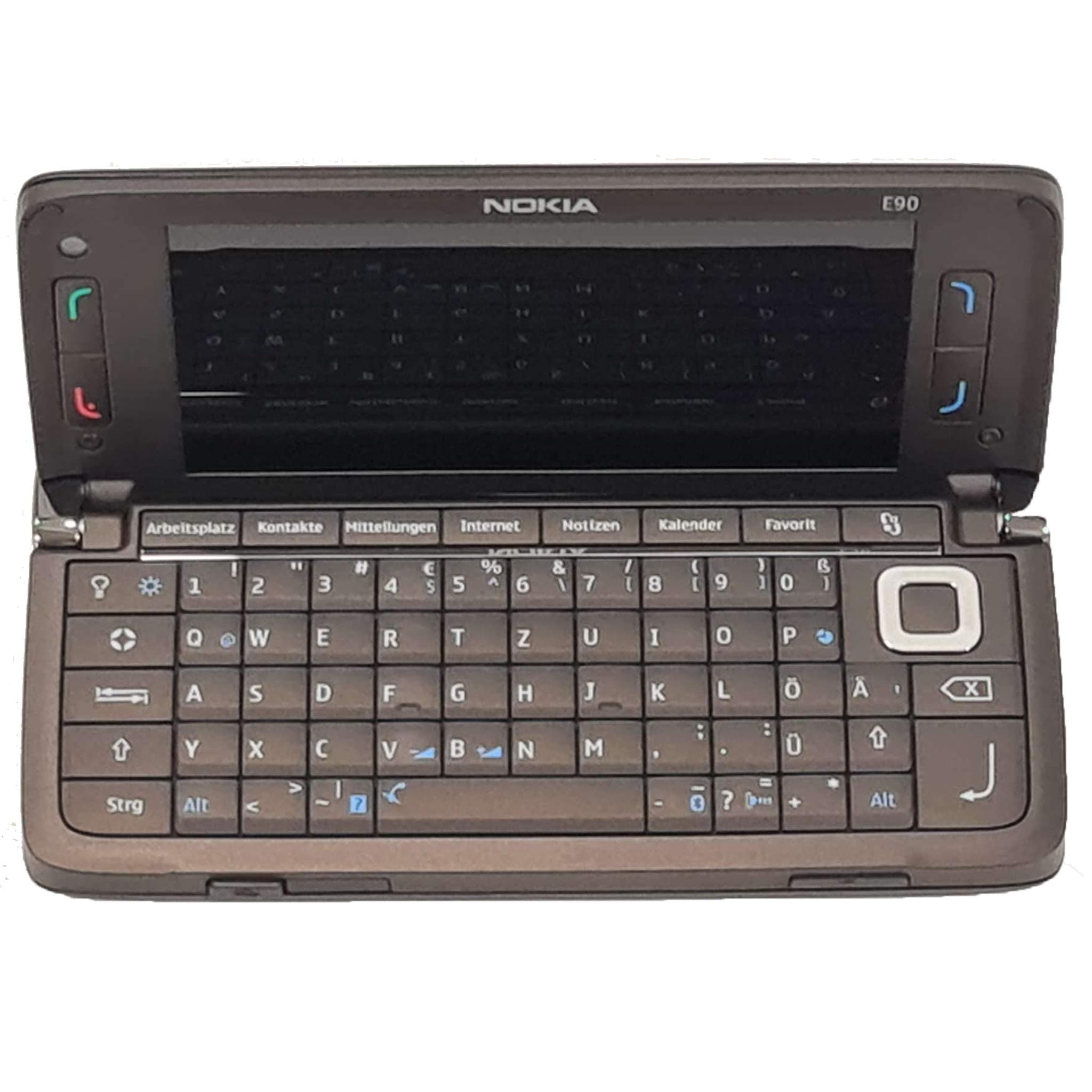Nokia E90 Communicator with QWERTZ Keypad (GSM only, No CDMA) Factory Unlocked 3G Cell Phone (Mocha)
