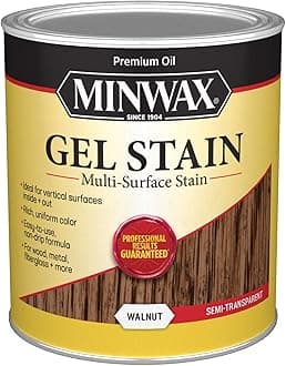 Minwax 66060000 Gel Stain, quart, Walnut