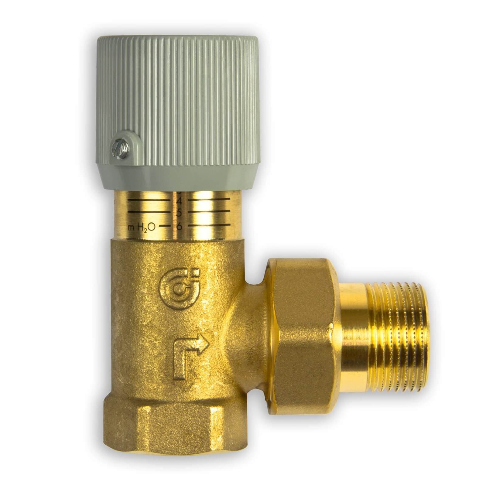 Caleffi 519500 Differential by-pass valve 3/4 1÷6