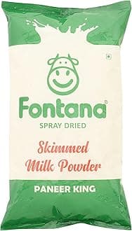 Paneer King Skimmed Milk Powder 1kg | Pure & Premium | No Added Preservatives | Ideal for Making Paneer, Tea, Coffee, Sweets & Desserts