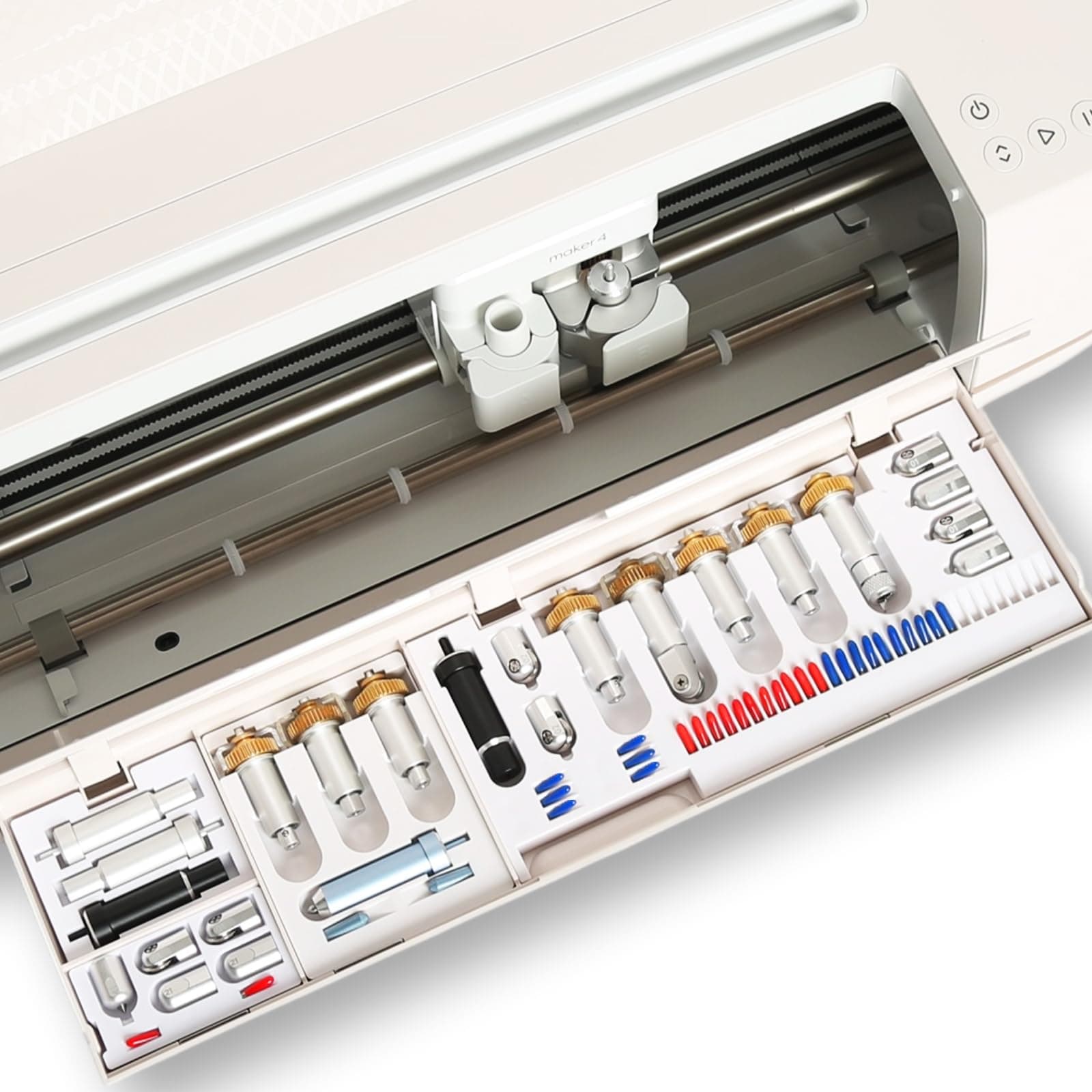 Tool Organizer Compatible with Cricut Maker 4,3, Blade Storage Accessories and Supplies for Cutting, Cutting Machine Accessories Organization and Storage, Knife Blade Housing Organizer