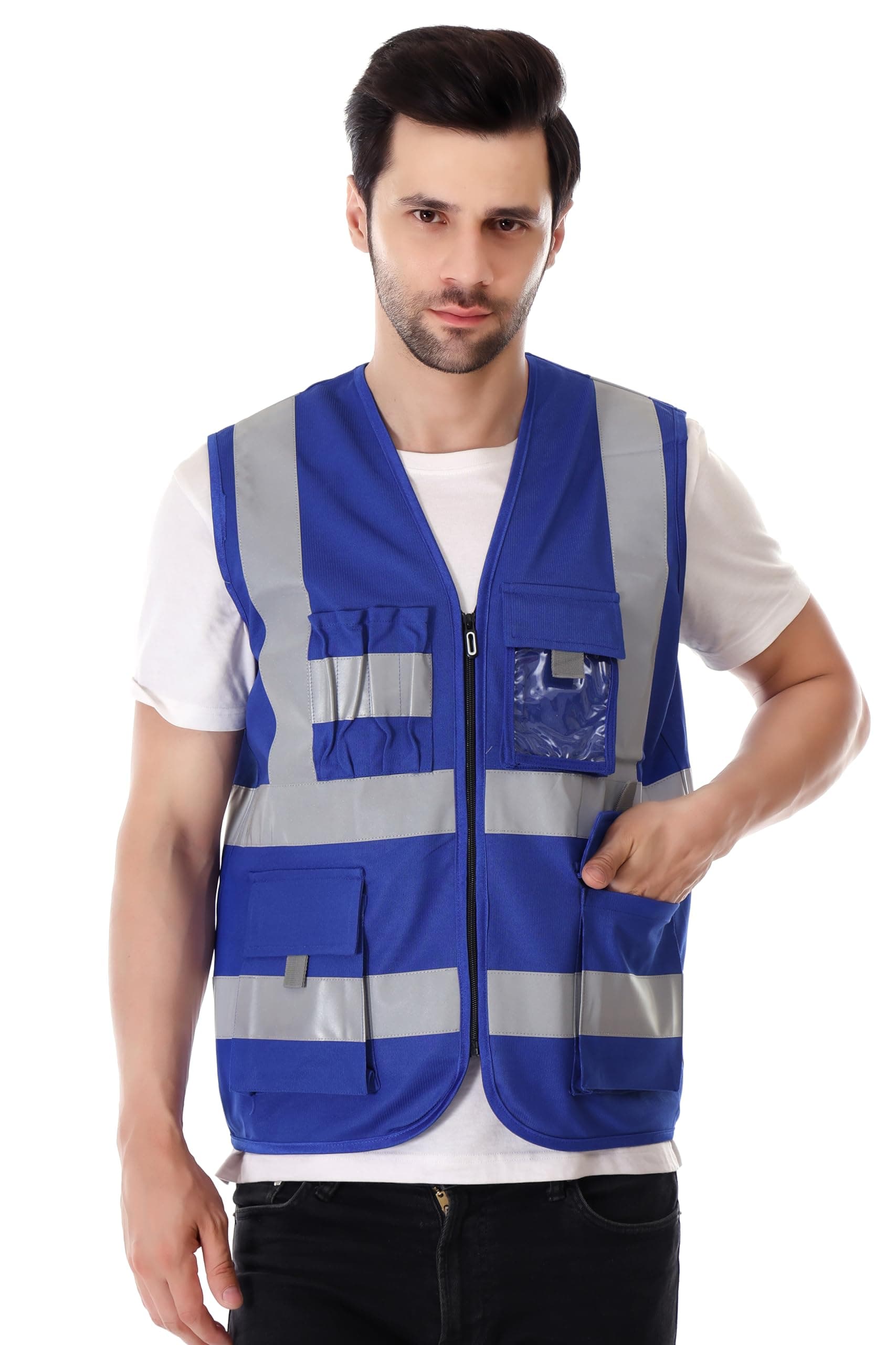 Evion Reflective Safety Jacket ES-030 RB L