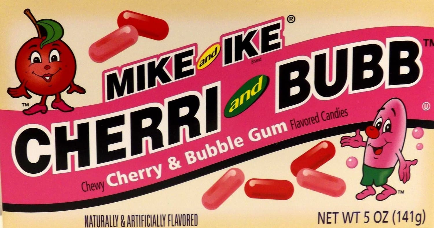 Mike & Ike's Cherry and Bubb Candy (5 oz) 3 Pack
