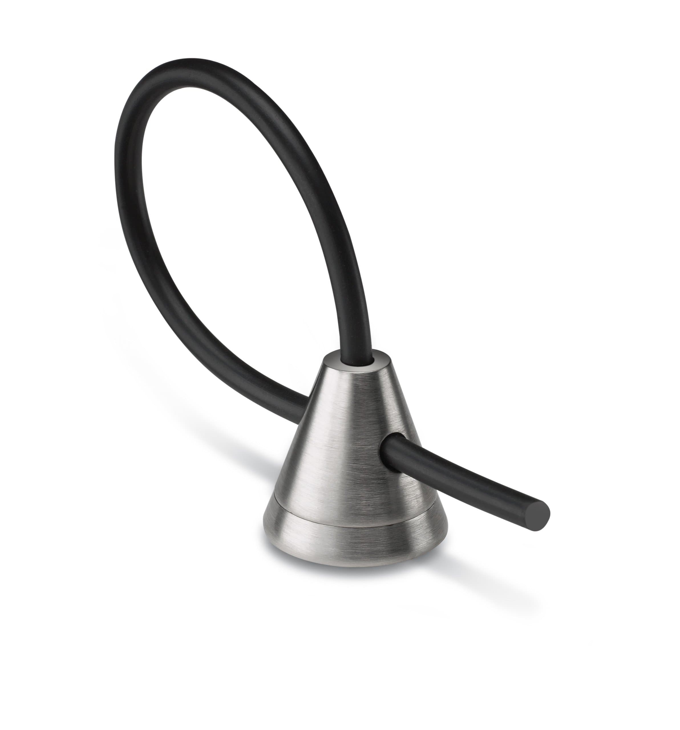 Metal Cast Key Ring Key Chain with Rubber Strap by Fine European Stuff