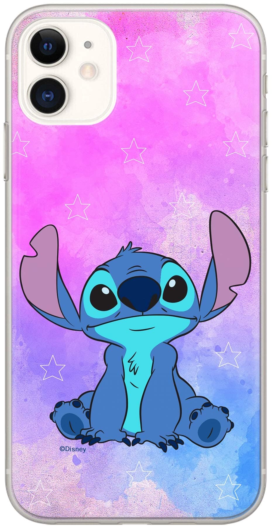 ERT GROUPmobile phone case for Apple Iphone 11 original and officially Licensed Disney pattern Stitch 006 optimally adapted to the shape of the mobile phone, case made of TPU