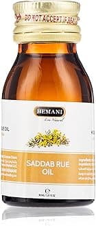 Hemani Sadab Rue Oil (Gardenia/Cape Jasmine) 30ml - 100% Pure, Natural, Essential Oil for Aromatherapy, Relaxation & Calming