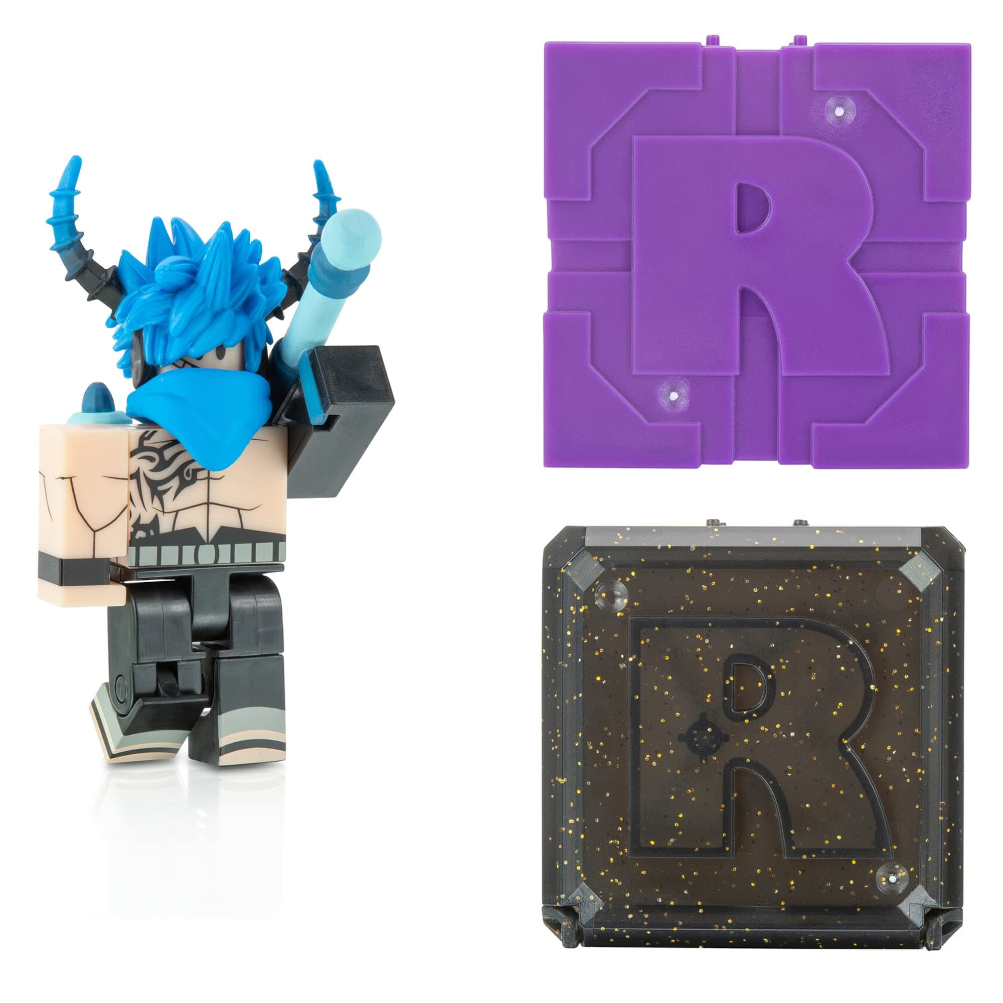 Roblox Action Collection - Germ Simulator: Blaster Master Deluxe Blind Figure + Two Mystery Figure Bundle [Includes 3 Exclusive Virtual Items]