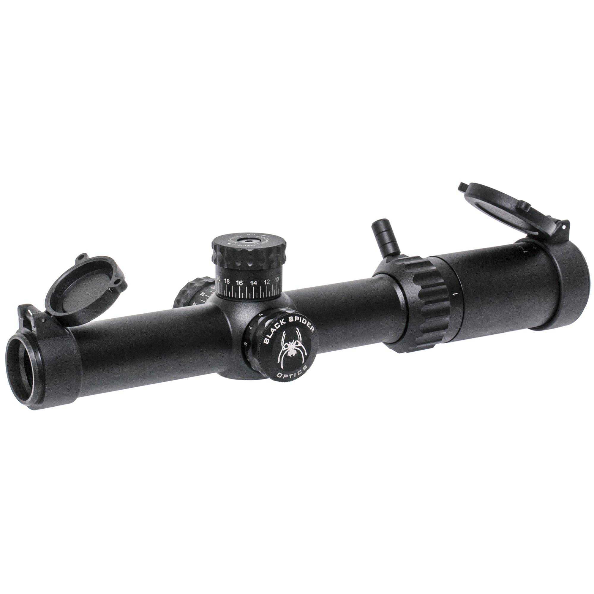 Black SpiderLLC Optics 30mm Illuminated Reticle Scope