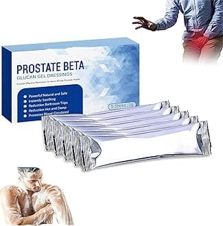 Royalprestige Prostate Beta Glucan Gel Dressings, See Results in 7 Days,Safe and Effective (1 Box)