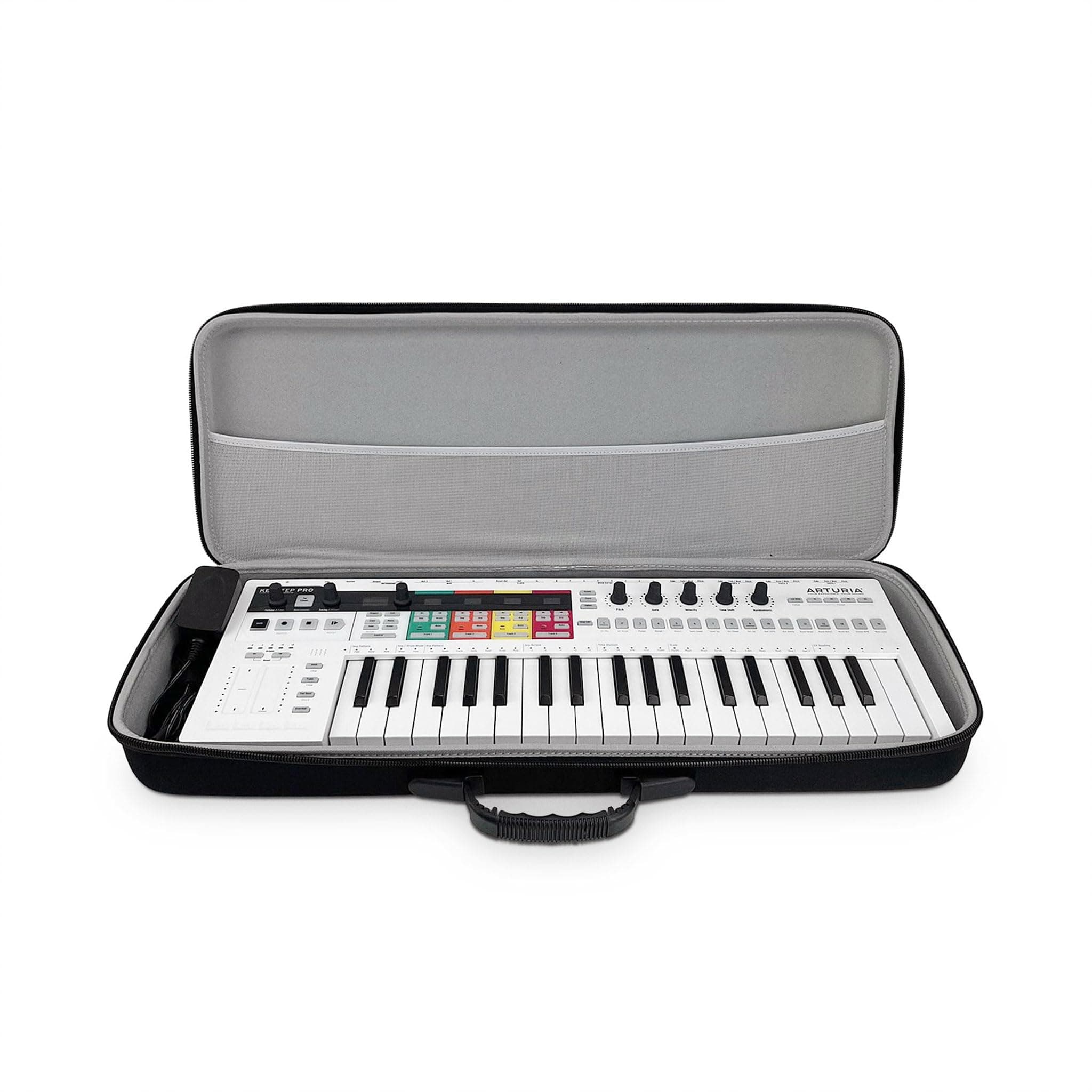 Arturia KeyStep Pro/MiniFreak Case - Custom-Fitted Compact PULSE Hard Case for Travel