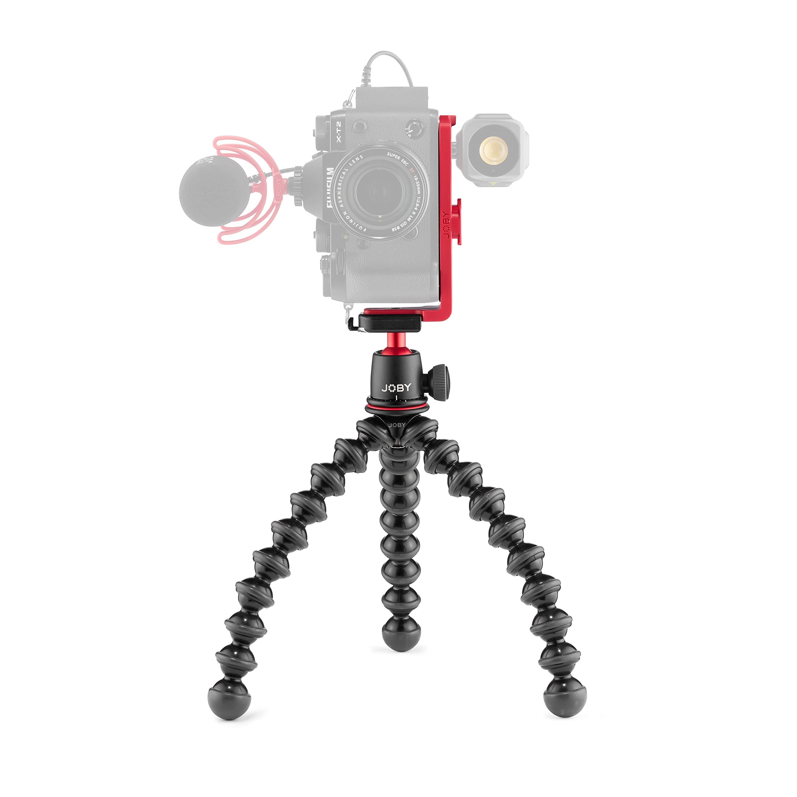 JOBY GorillaPod 3K Vert Kit, Compact Flexible Tripod 3K Stand and BallHead 3K with Vertical L Bracket for Landscape and Portrait Mirrorless Cameras up to 3kg (6.6lb) [Amazon Exclusive]