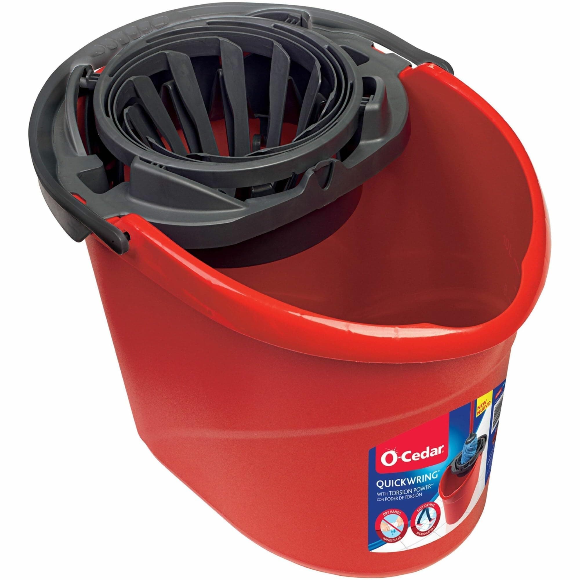 QuickWring 2.5 Gal Bucket, Red, 1 Each