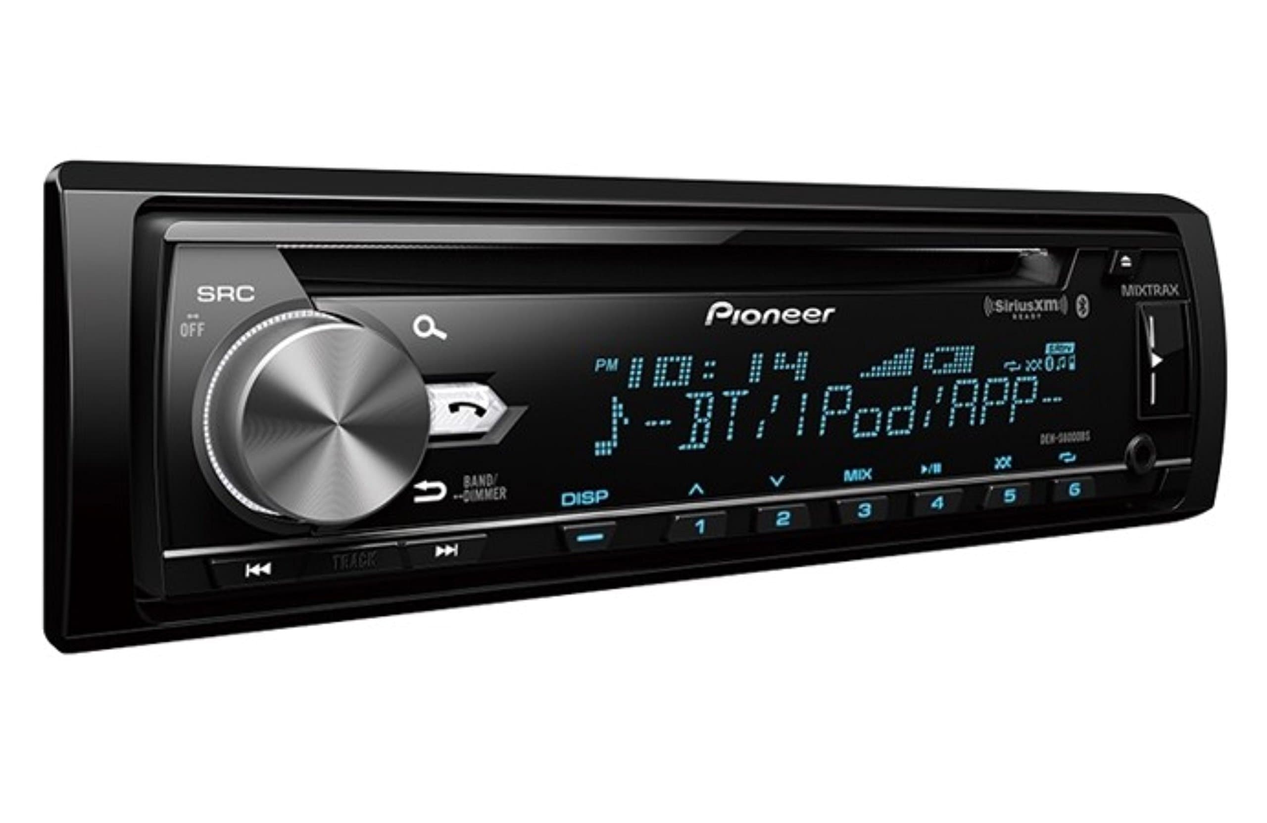 Pioneer DEH-S6000BS CD Receiver with Enhanced Audio Functions, Improved Pioneer ARC App Compatibility MIXTRAX, Built in Bluetooth and SiriusXM Ready