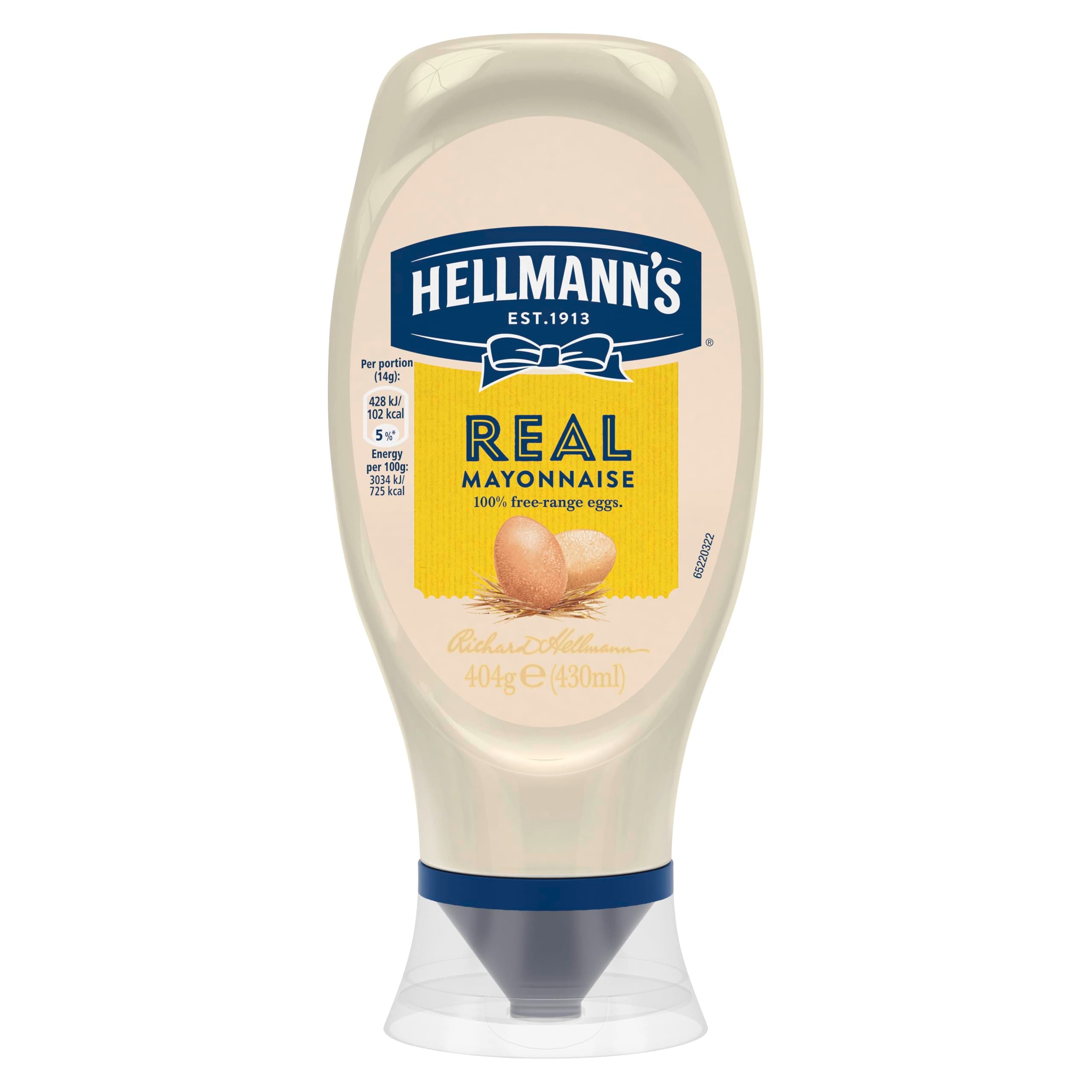 Hellmann's Real Squeezy Mayonnaise 430ml