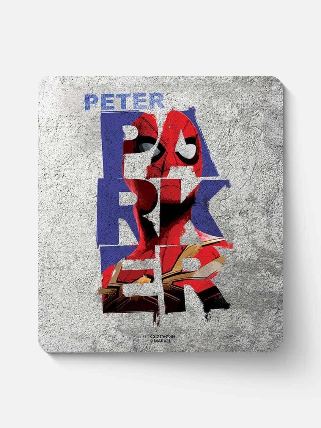 Macmerise Peter Parker Grunge Mouse Pad-Computer Mouse Mat with Anti-Slip Rubber Base | Smooth Mouse Control | Spill-Resistant Surface for Laptop, Notebook, MacBook, Gaming, Laser-Optical Mouse