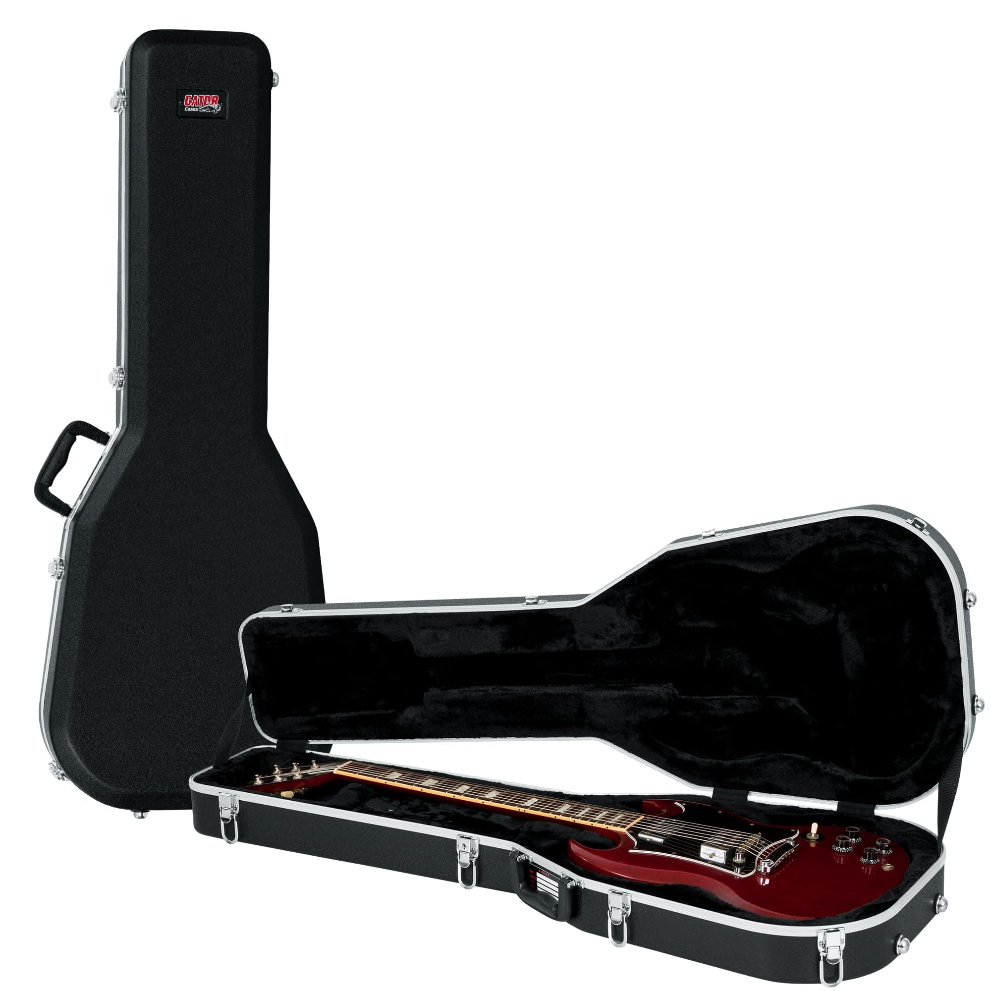 Gator Cases Journeyman Series Deluxe Wood Case for Resonator Style Acoustic Guitars