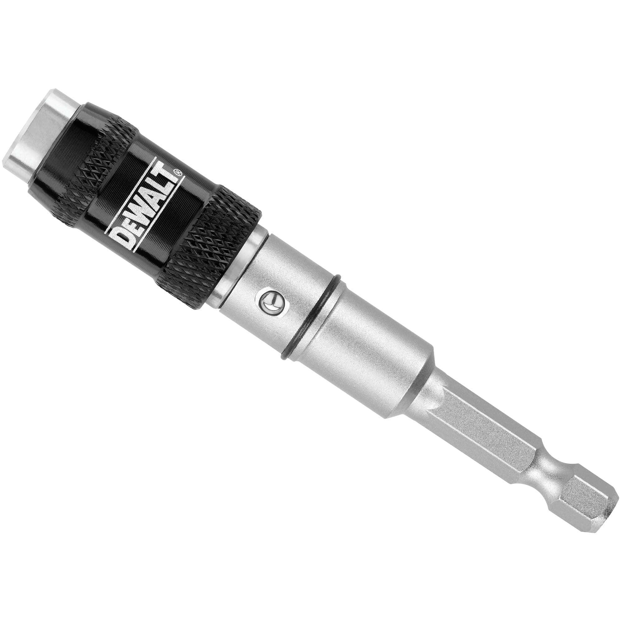 Pivoting Impact Driver Bit Tip Holder with Ring (DWPVTHLD)