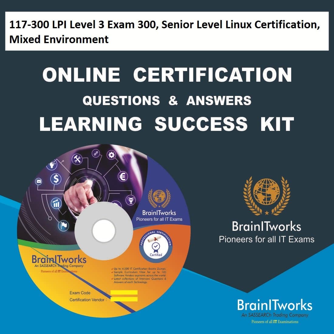 117-300 LPI Level 3 Exam 300, Senior Level Linux Certification, Mixed Environment Online Certification Video Learning Made Easy