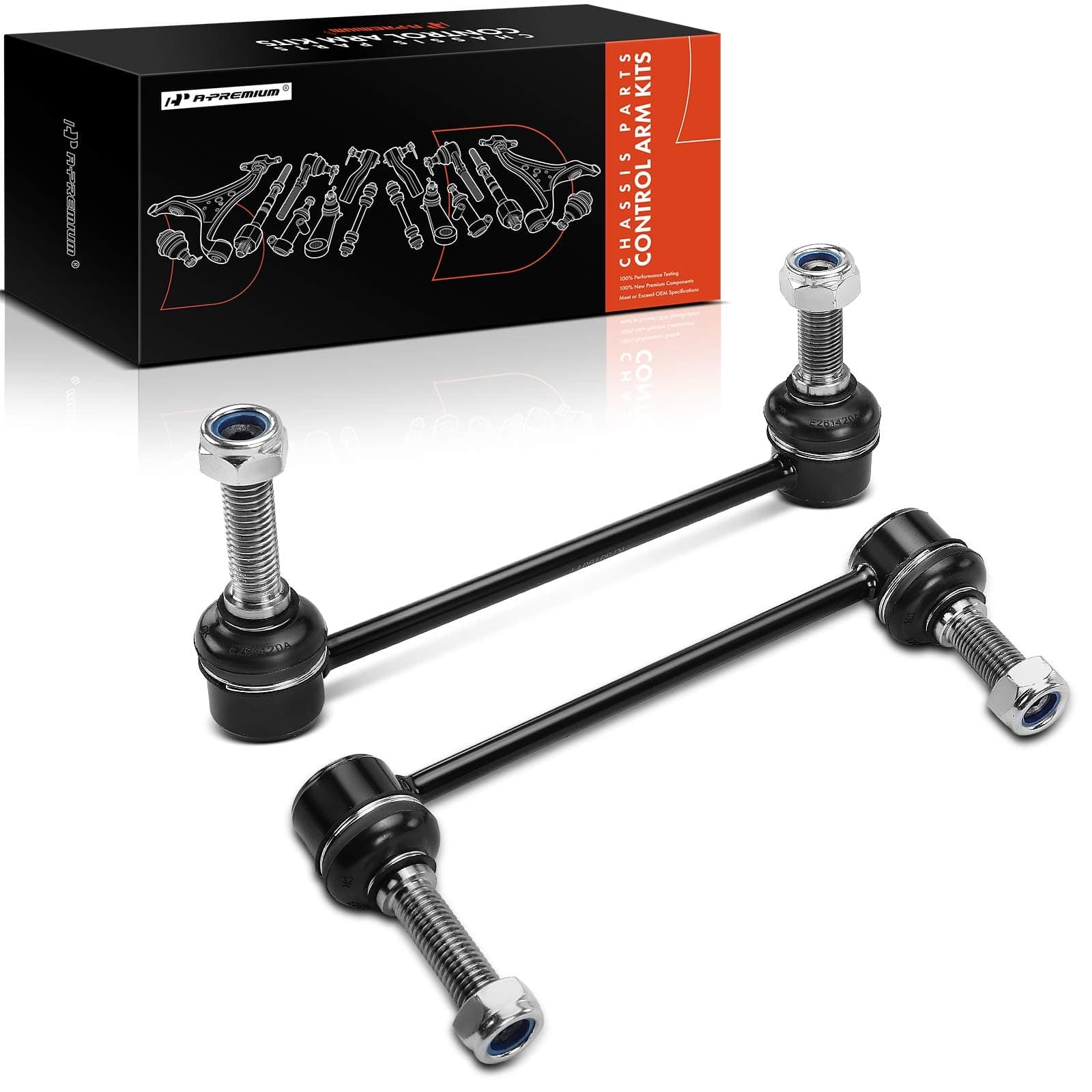 2 x Front Sway Bar Links Stabilizer Bar Links, Compatible with Cadillac CTS 2008-2015, RWD Only