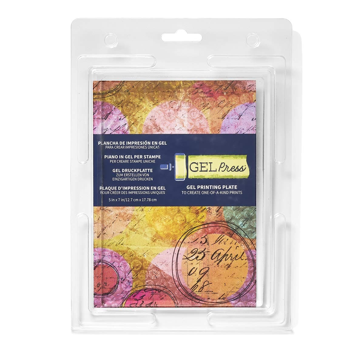 Gel Press Monoprinting Plate 5" x 7" 10810